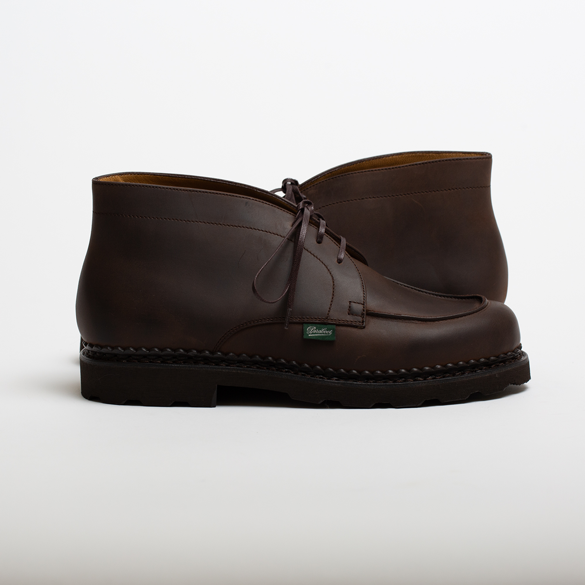 CHUKKA shoes in Brown color by Paraboot for Arpenteur