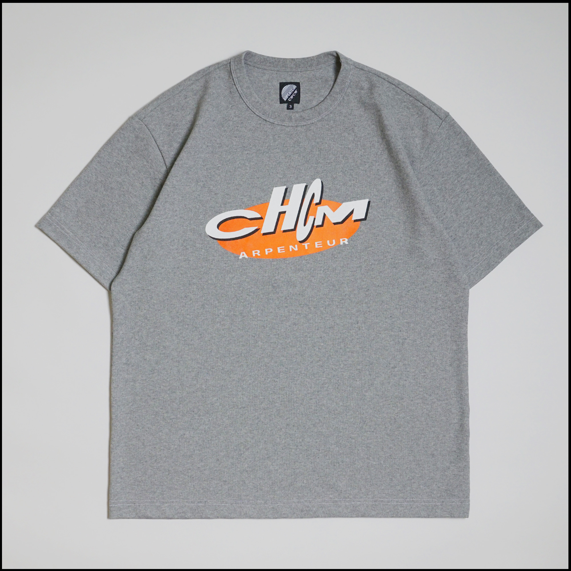 Day Tee in Grey mix color by Arpenteur for C'H'C'M'