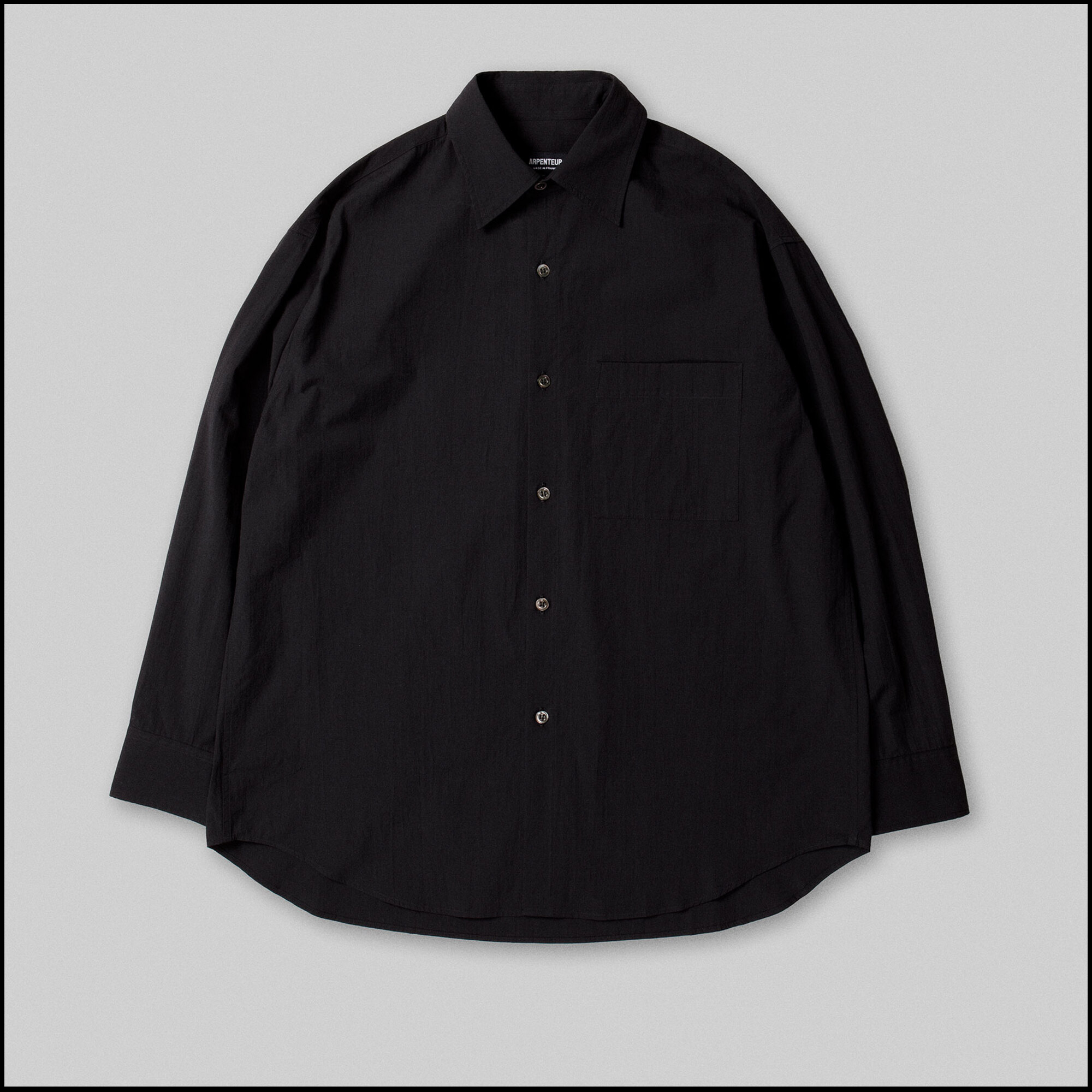 DORIS shirt by Arpenteur in Black color