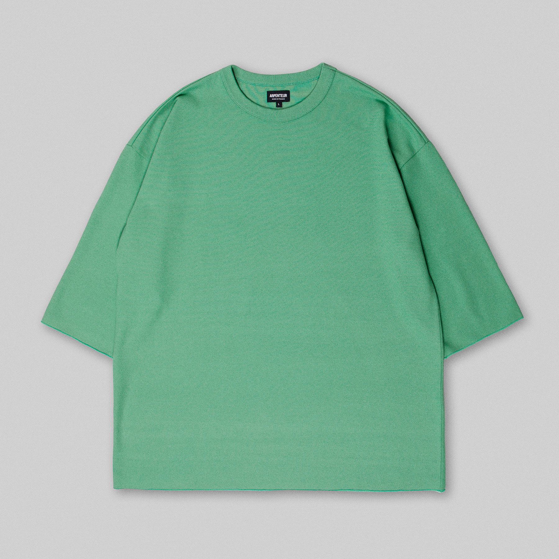MARINIERE t-shirt by Arpenteur in Leaf green color