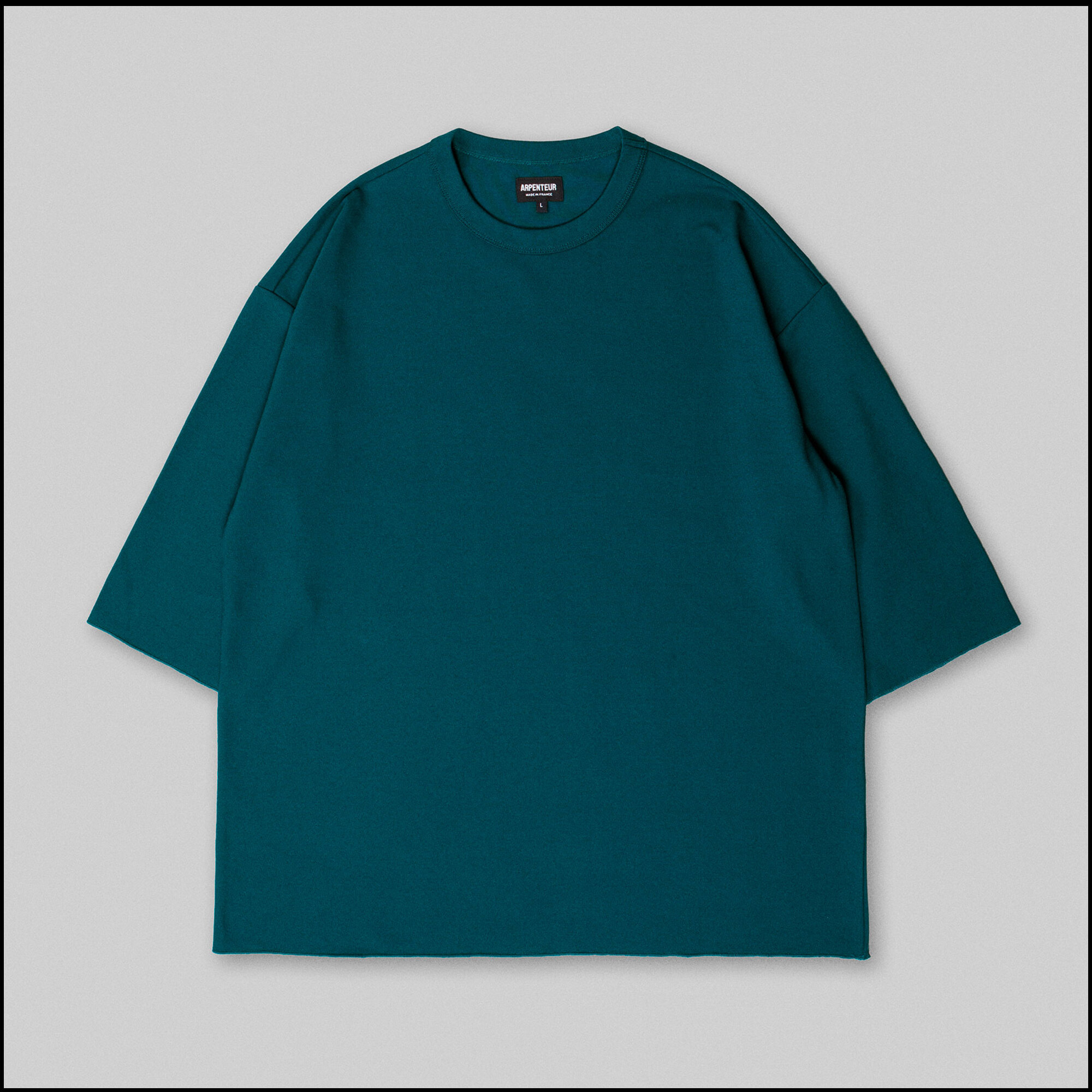 MARINIERE t-shirt by Arpenteur in Peacock blue color
