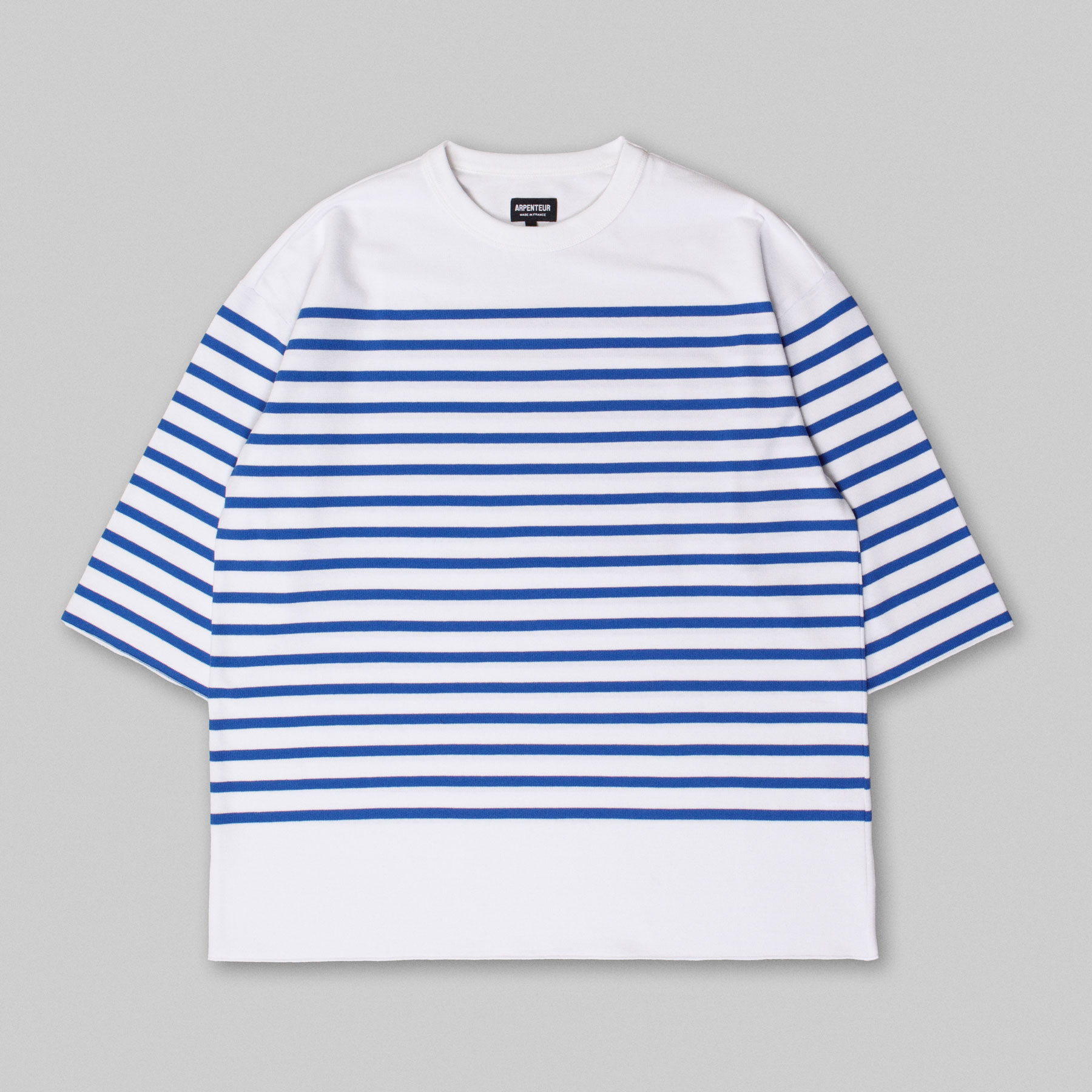 T-shirt MARINIERE par Arpenteur en coloris Rayures Blanc/Bleu