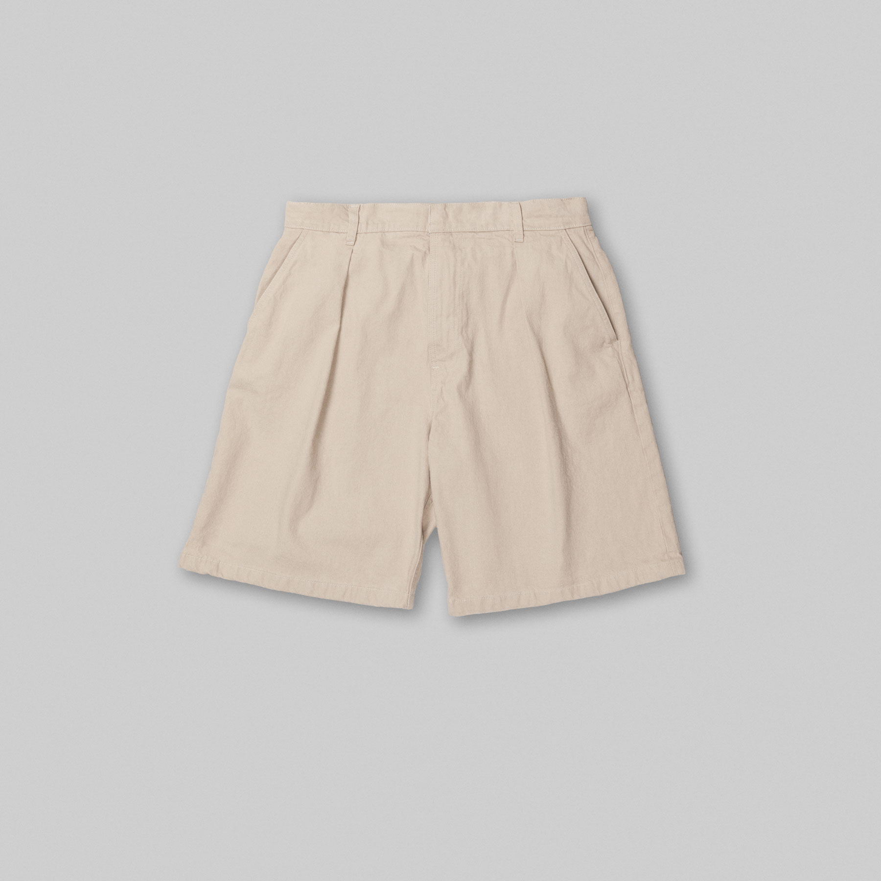 PAGE shorts by Arpenteur in Sand color