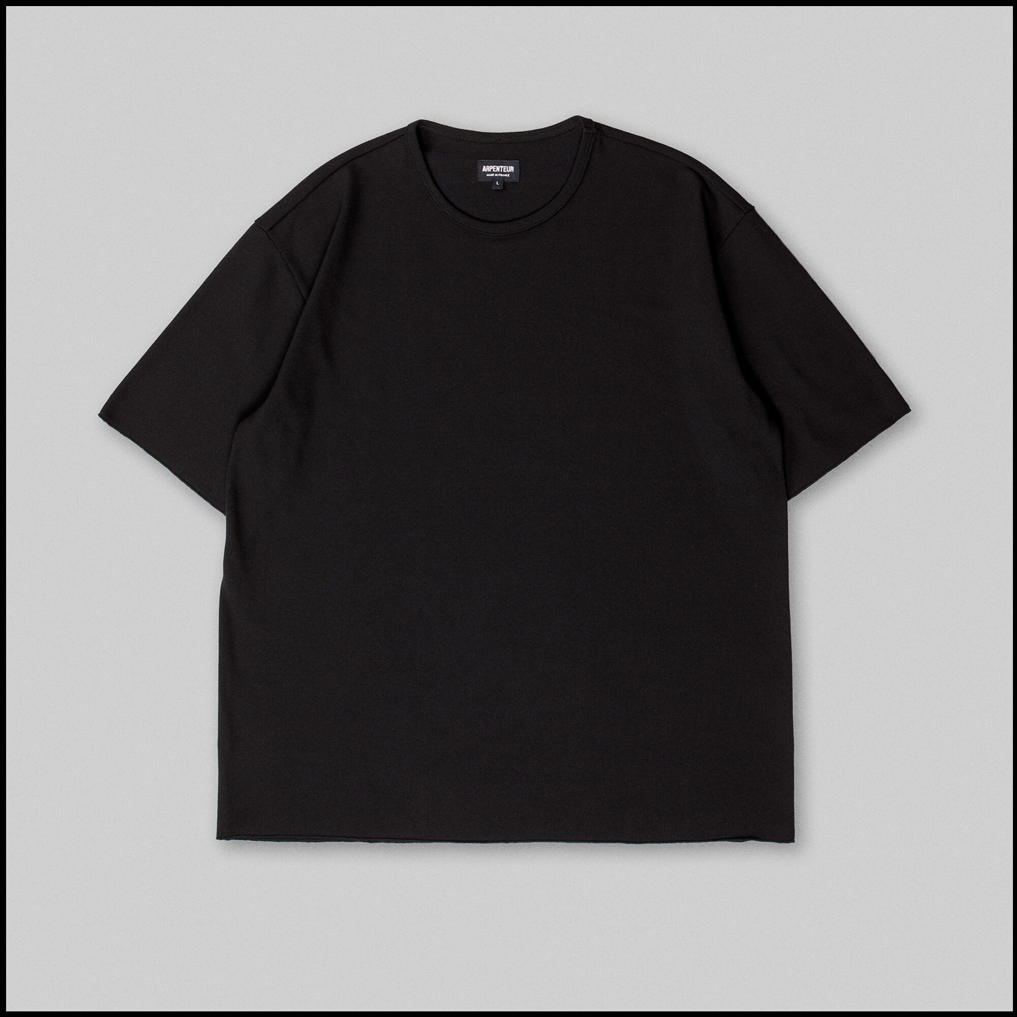 PONTUS t-shirt by Arpenteur in Black color