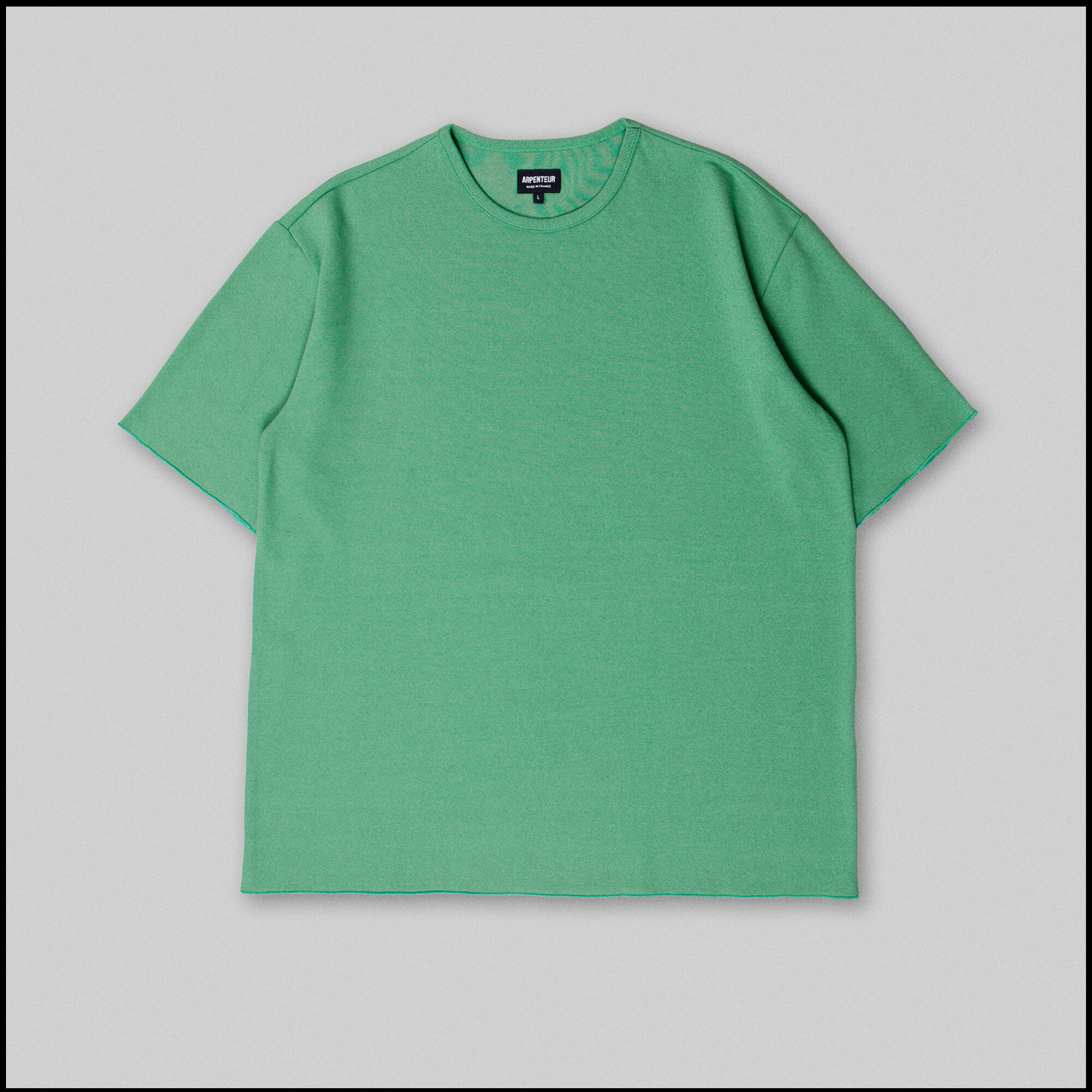 PONTUS t-shirt by Arpenteur in Leaf green color