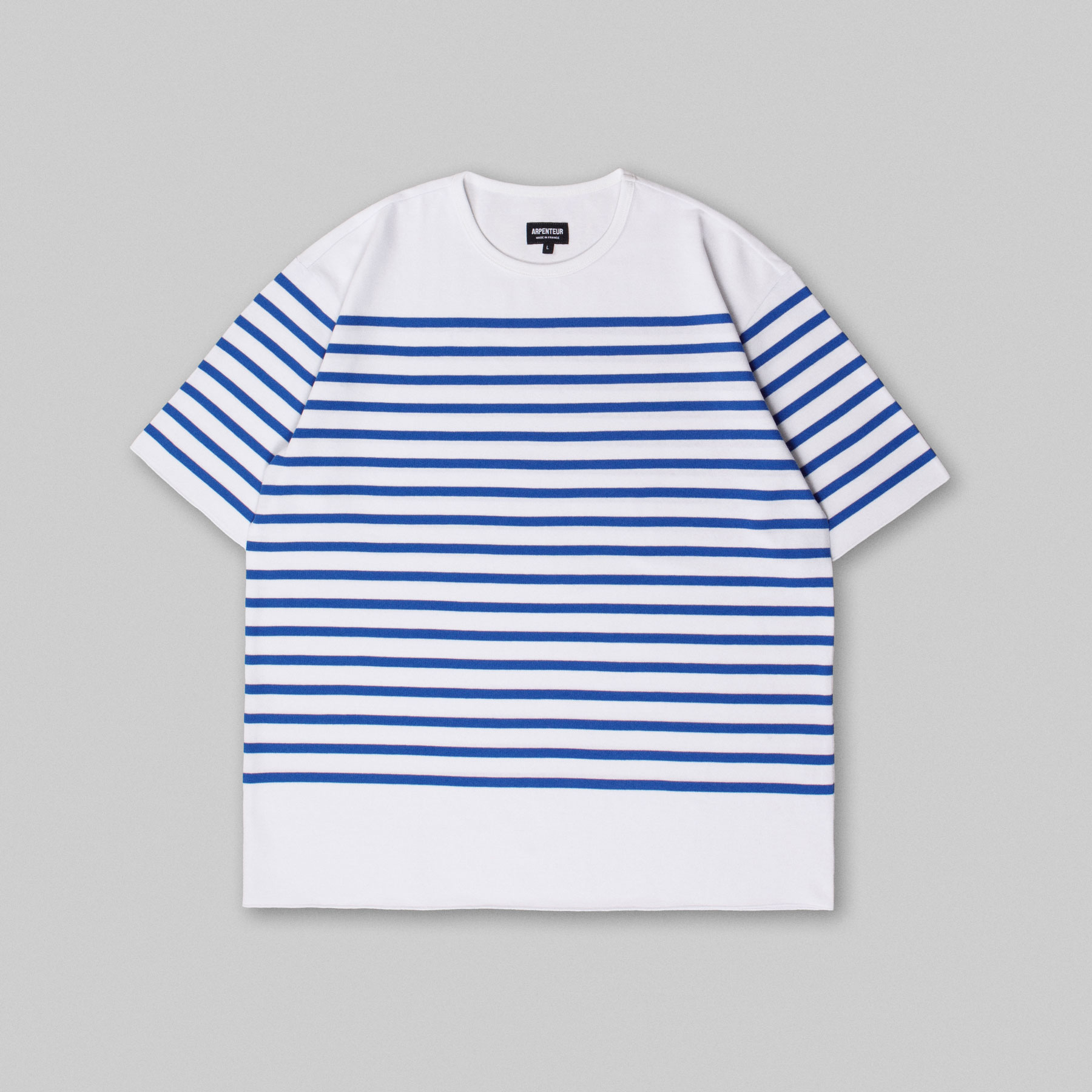 PONTUS t-shirt by Arpenteur in White/Blue color