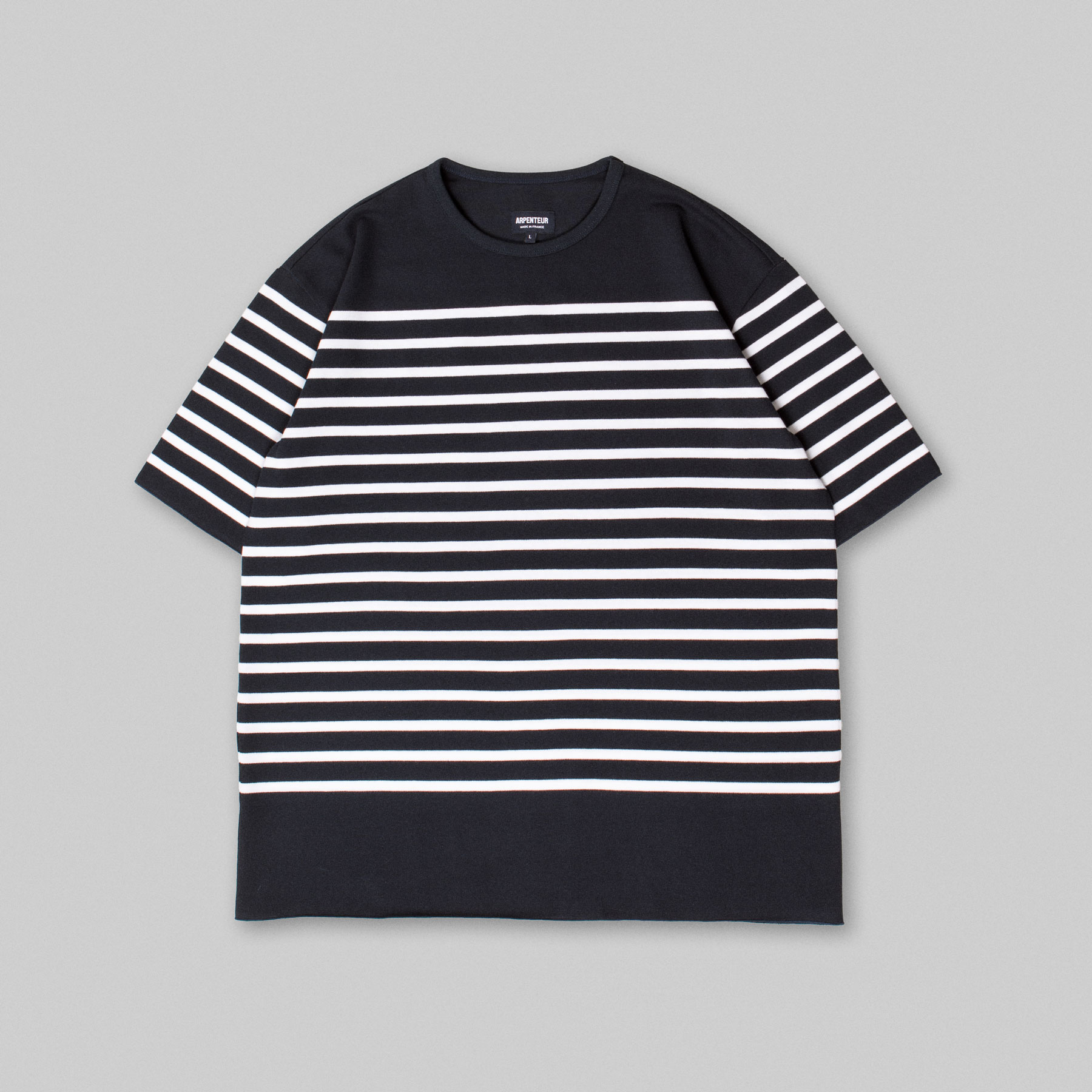 PONTUS t-shirt by Arpenteur in Midnight/White color