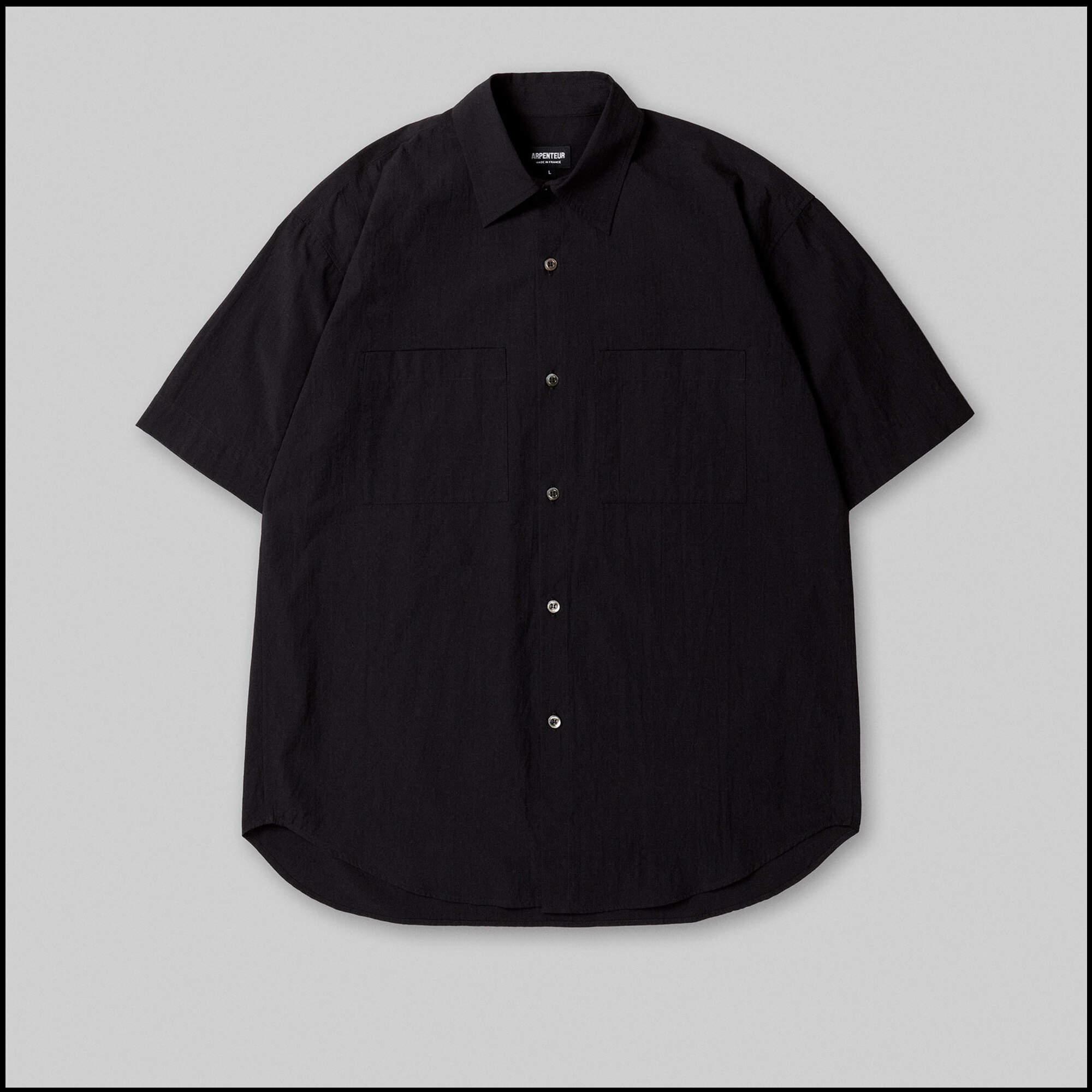 STEREO shirt by Arpenteur in Black color