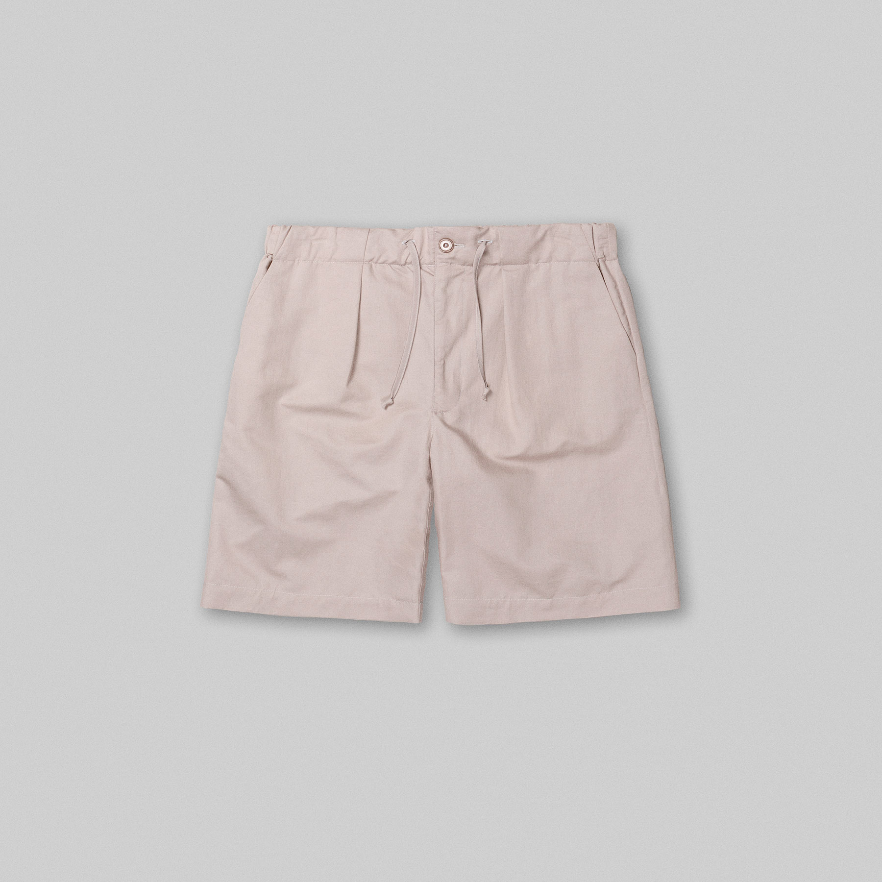 TERRA shorts by Arpenteur in Stone taffetas color