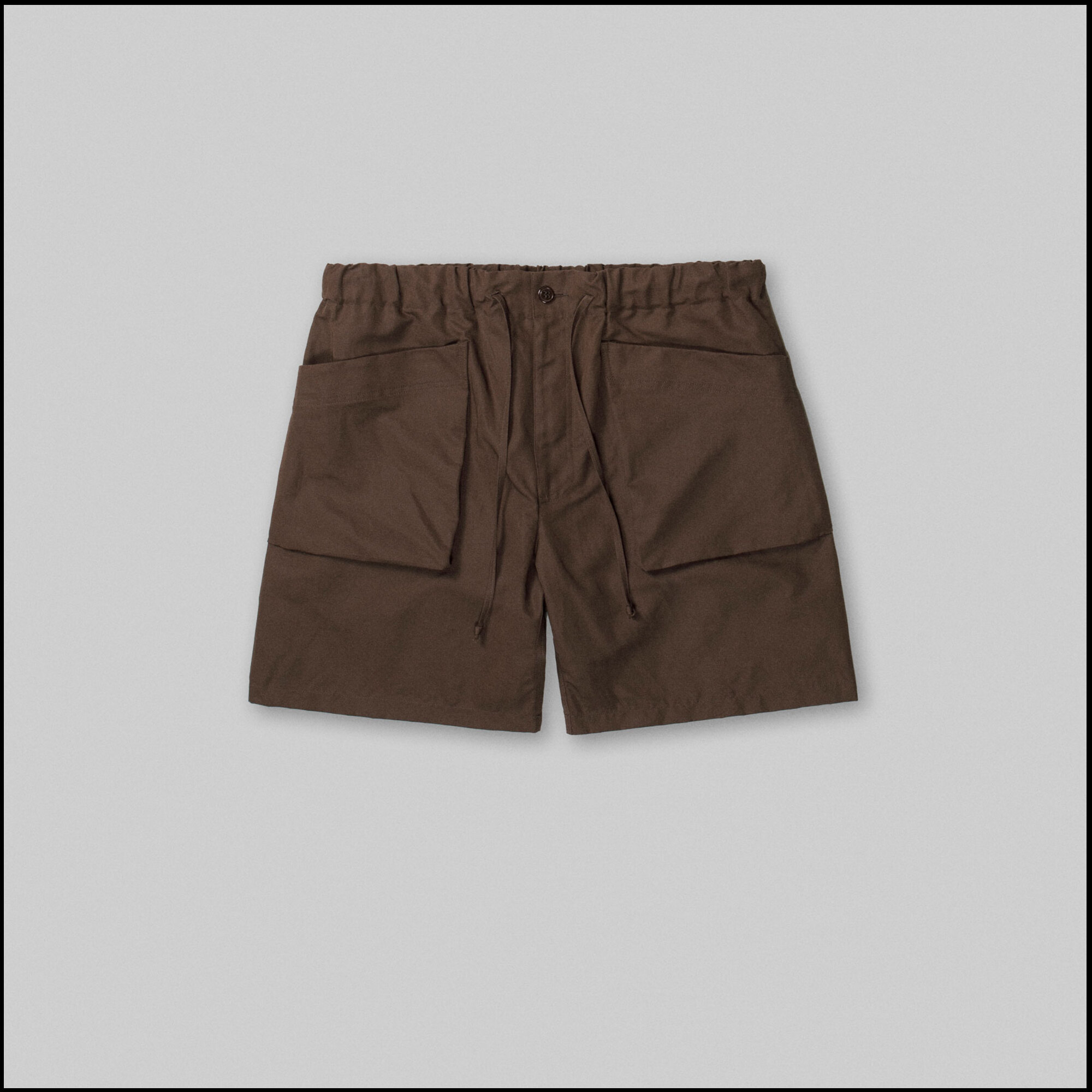 CARGO Shorts by Arpenteur in Brown color