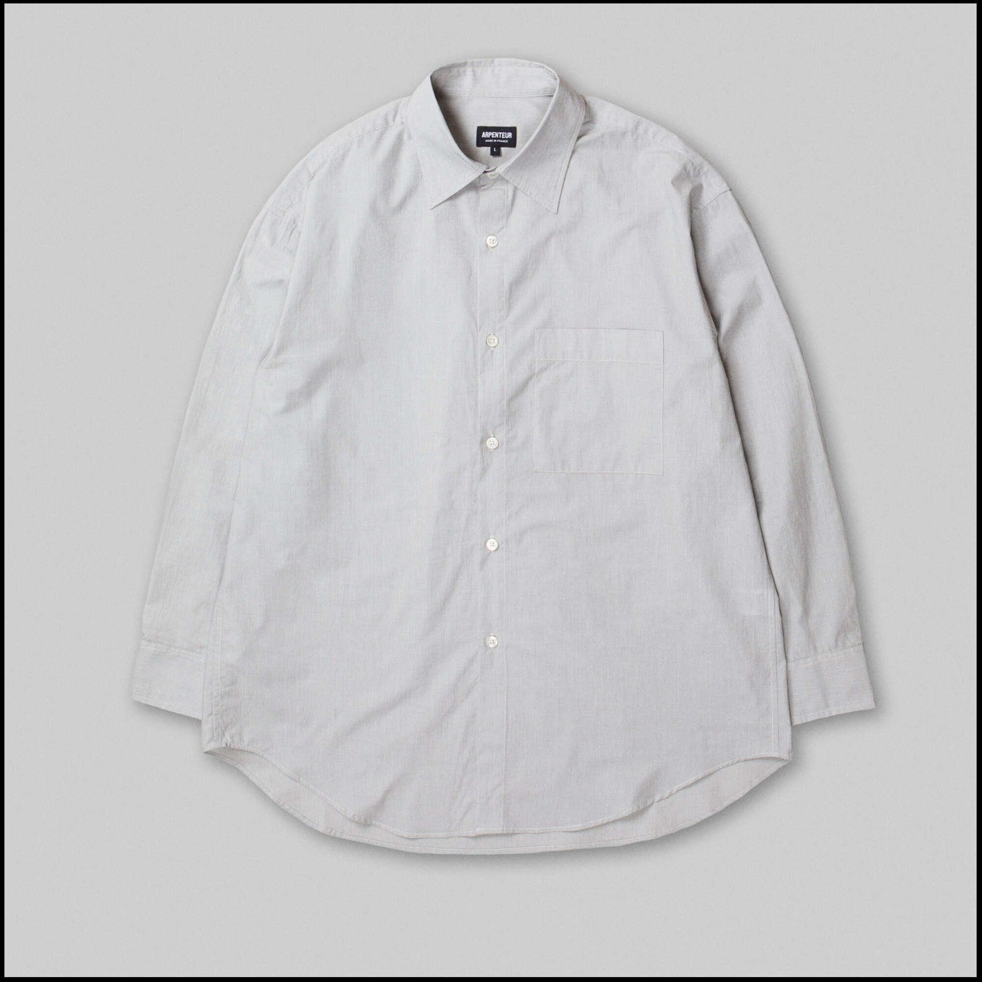 DORIS shirt by Arpenteur in Grey color
