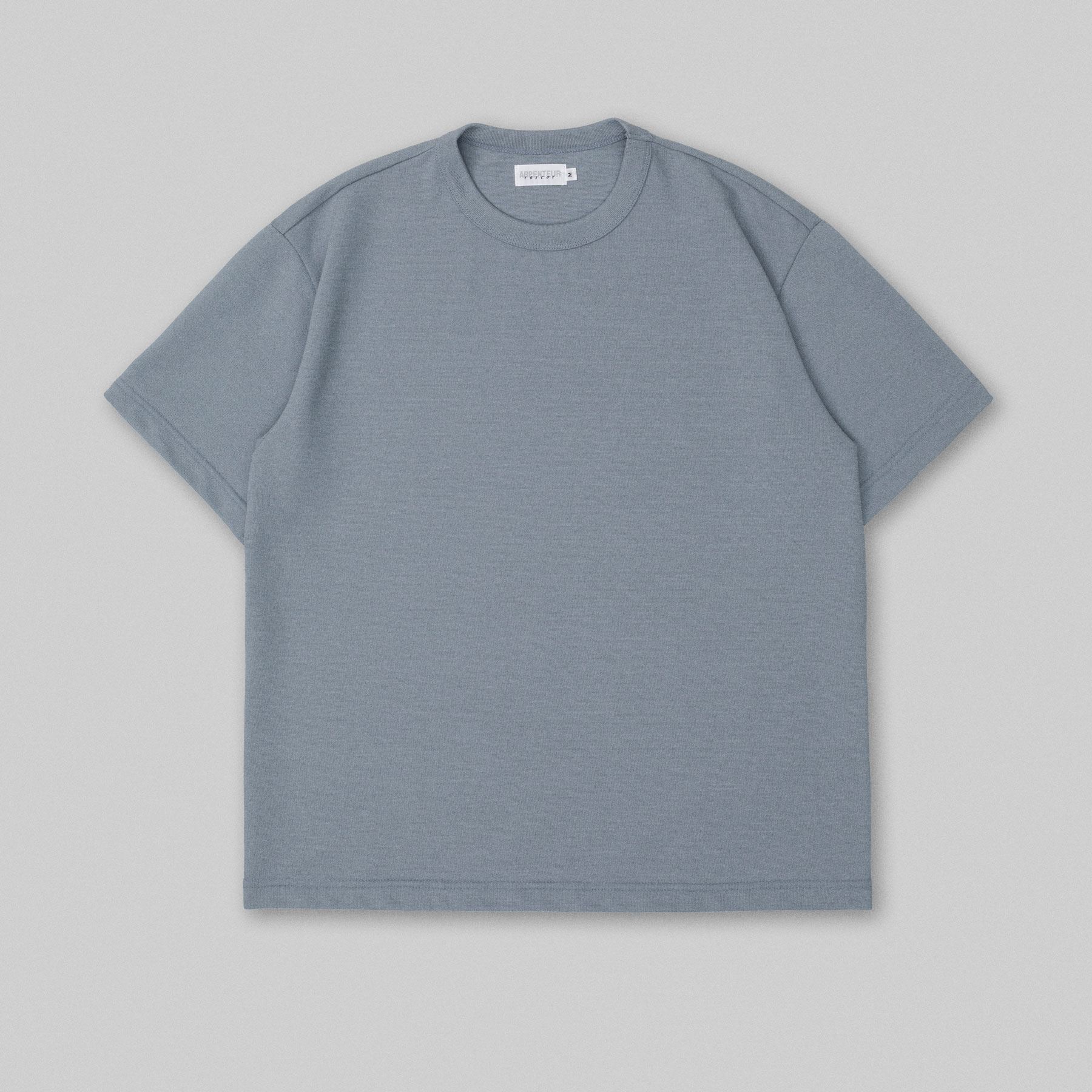 T-shirt TRICOT RACHEL coloris Bleu galet par Arpenteur