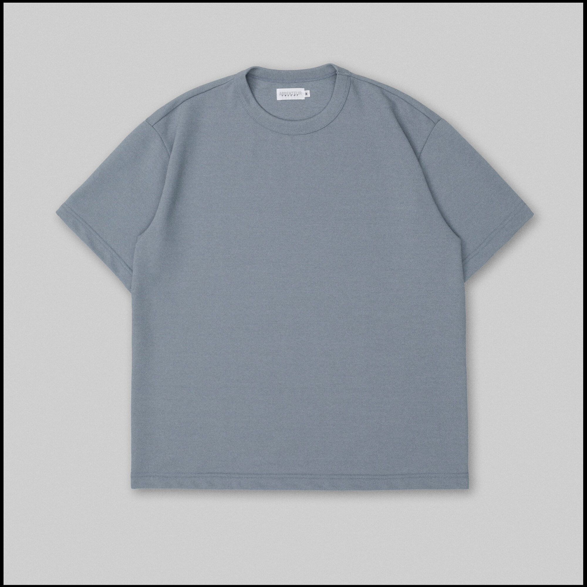 T-shirt TRICOT RACHEL coloris Bleu galet par Arpenteur