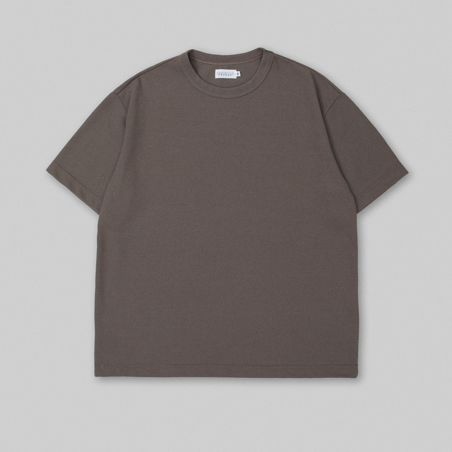 T-shirt TRICOT RACHEL coloris Gris cuivre par Arpenteur