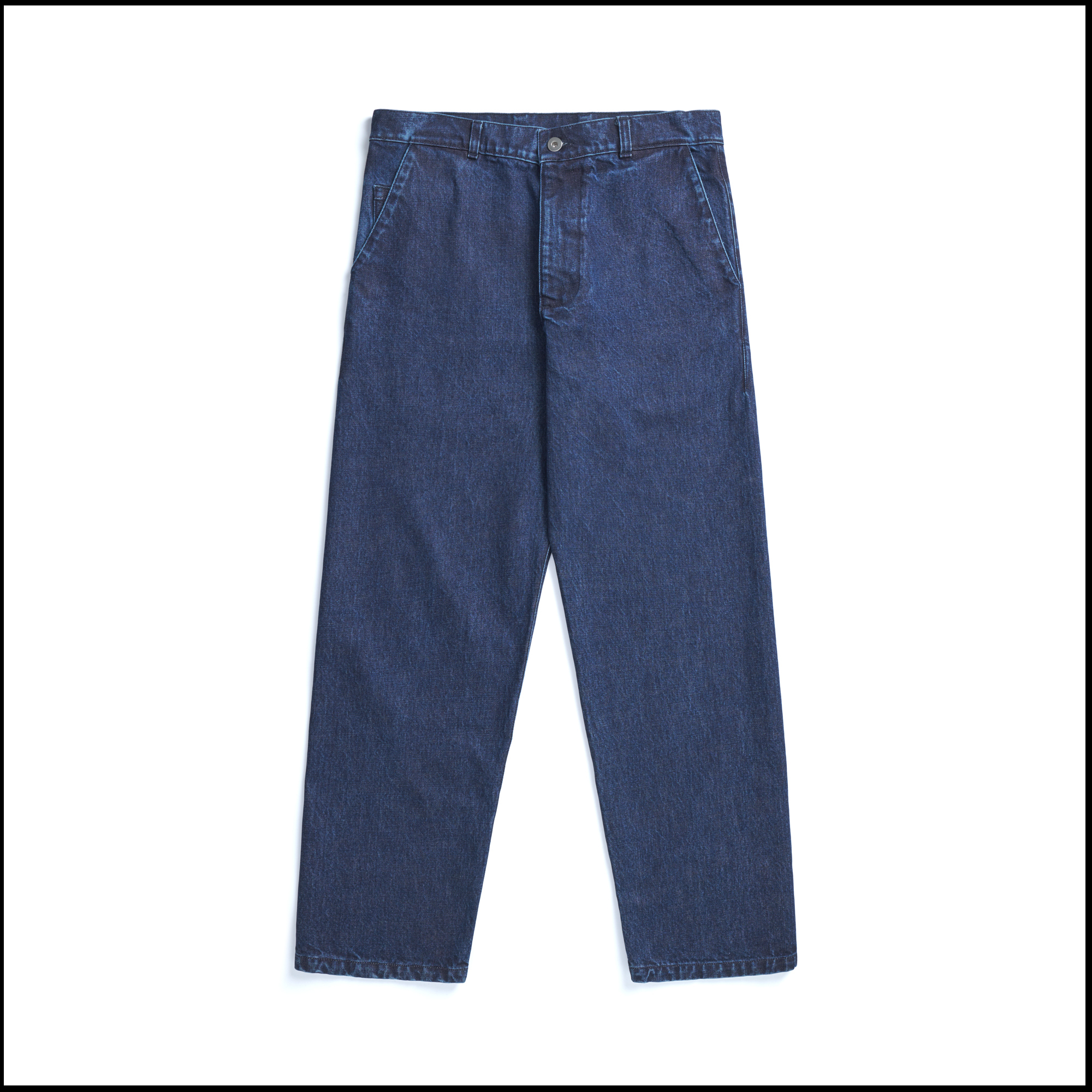 5 Pocket - Indigo délavé - PE25 / Arpenteur