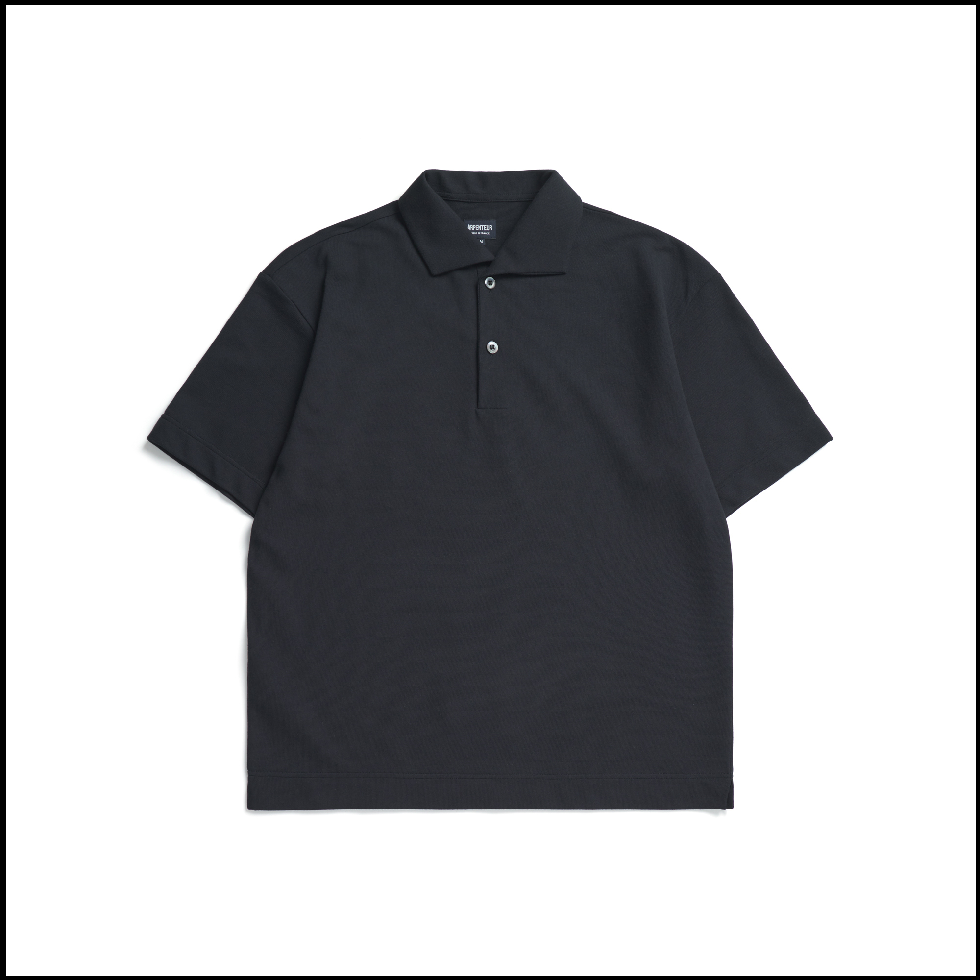 Polo - Noir - PE25 / Arpenteur