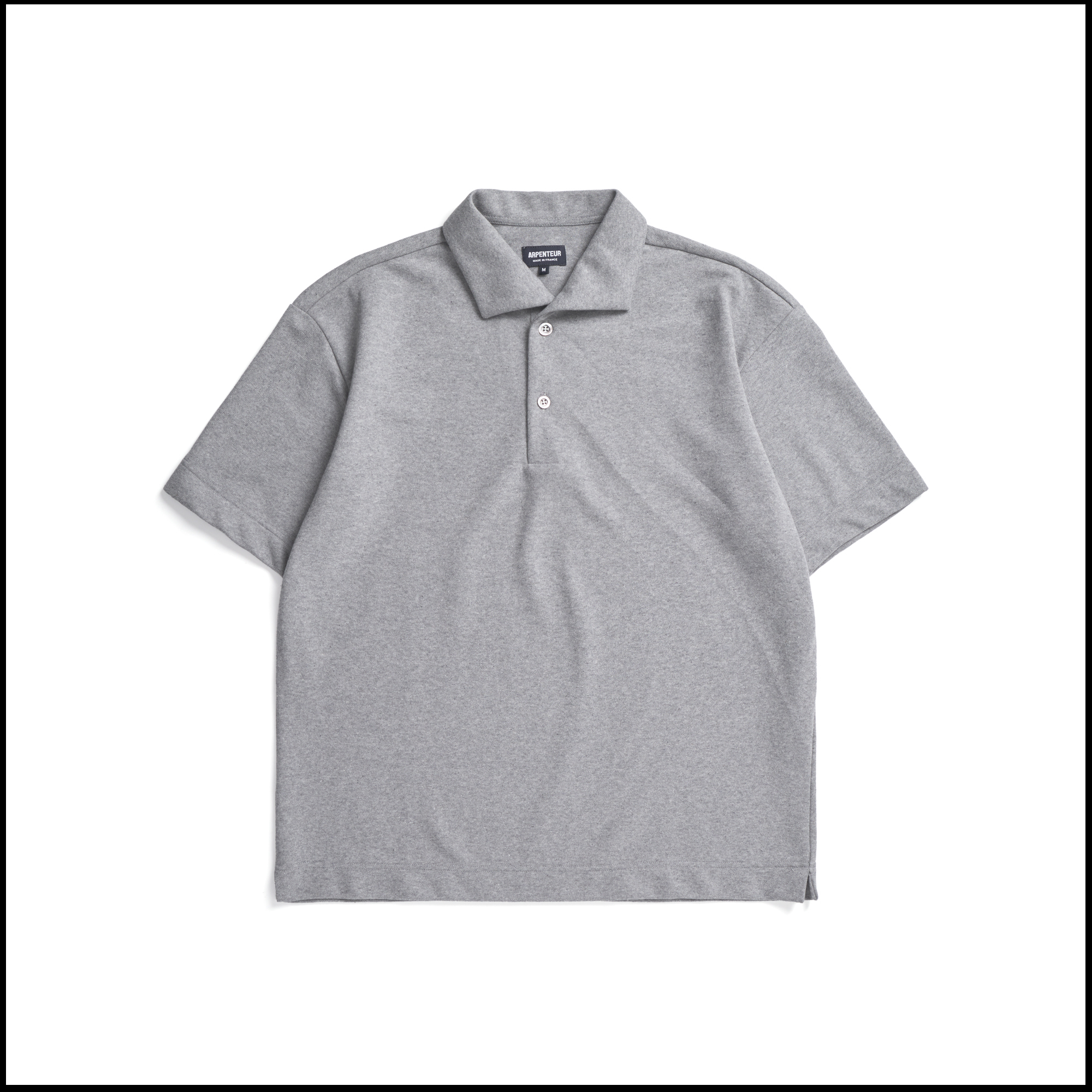 Polo - Gris chiné - PE25 / Arpenteur