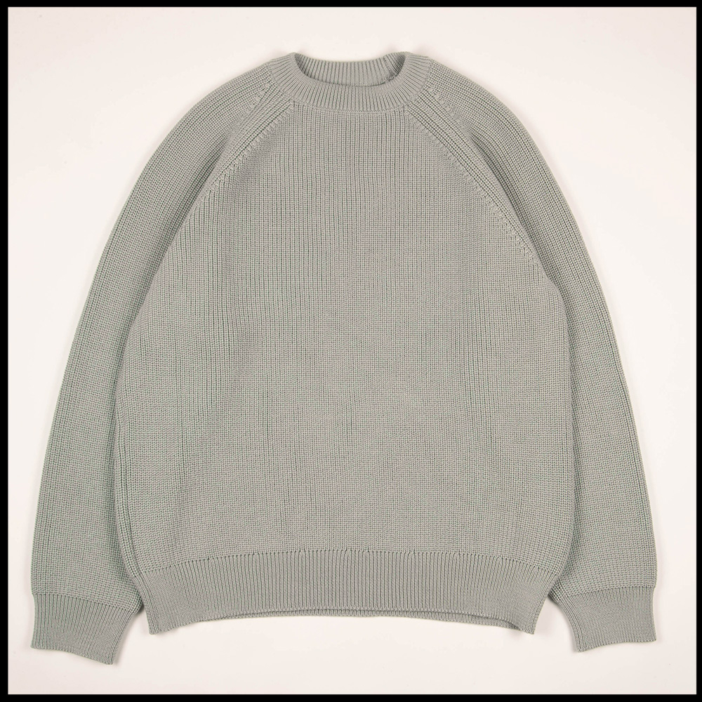 PLANO sweater in Mint grey color by Arpenteur
