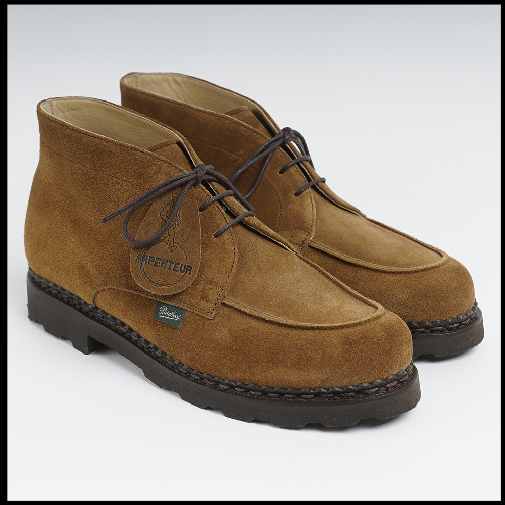 Chaussures CHUKKA coloris Tabac par Arpenteur