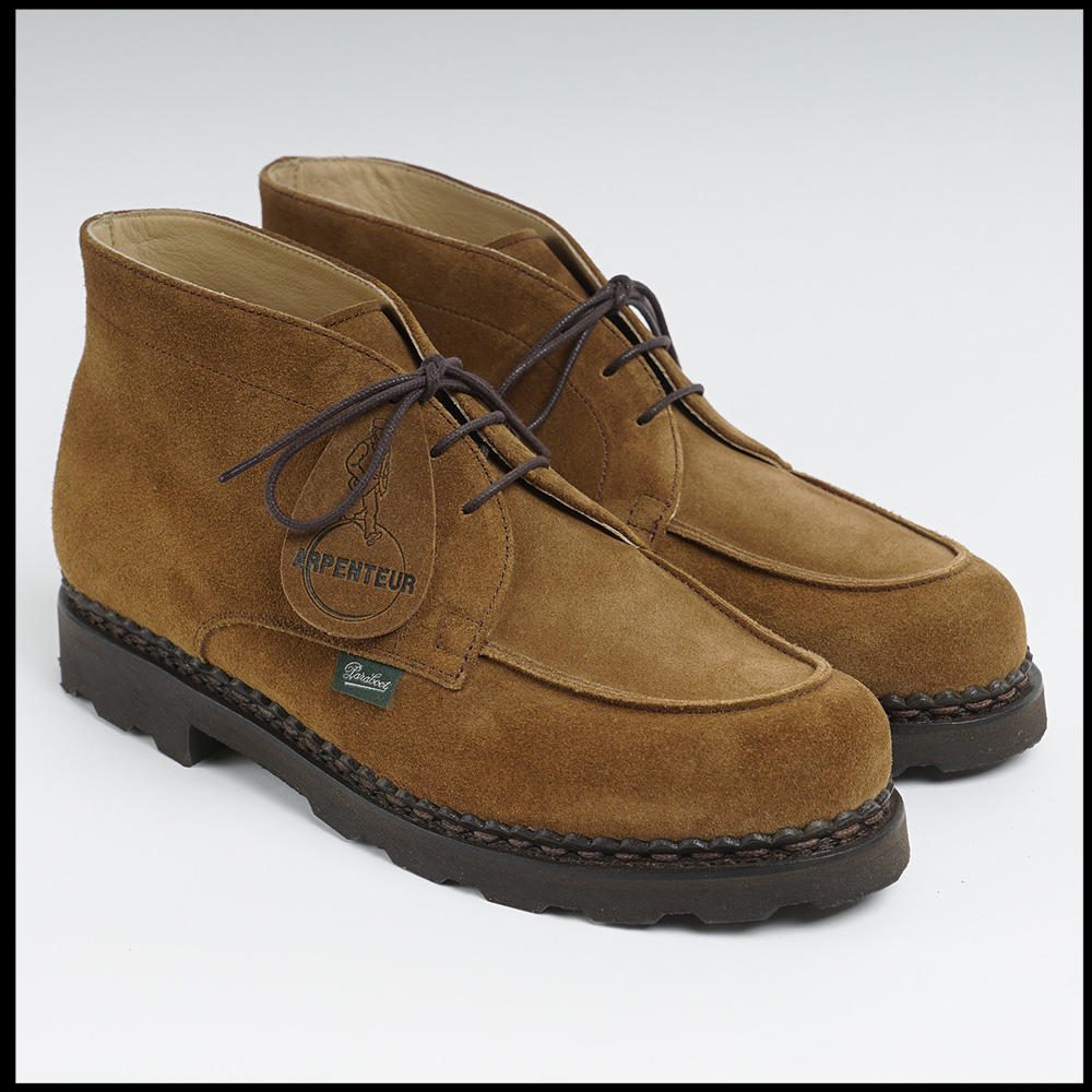 CHUKKA shoes in Tobacco color by Arpenteur