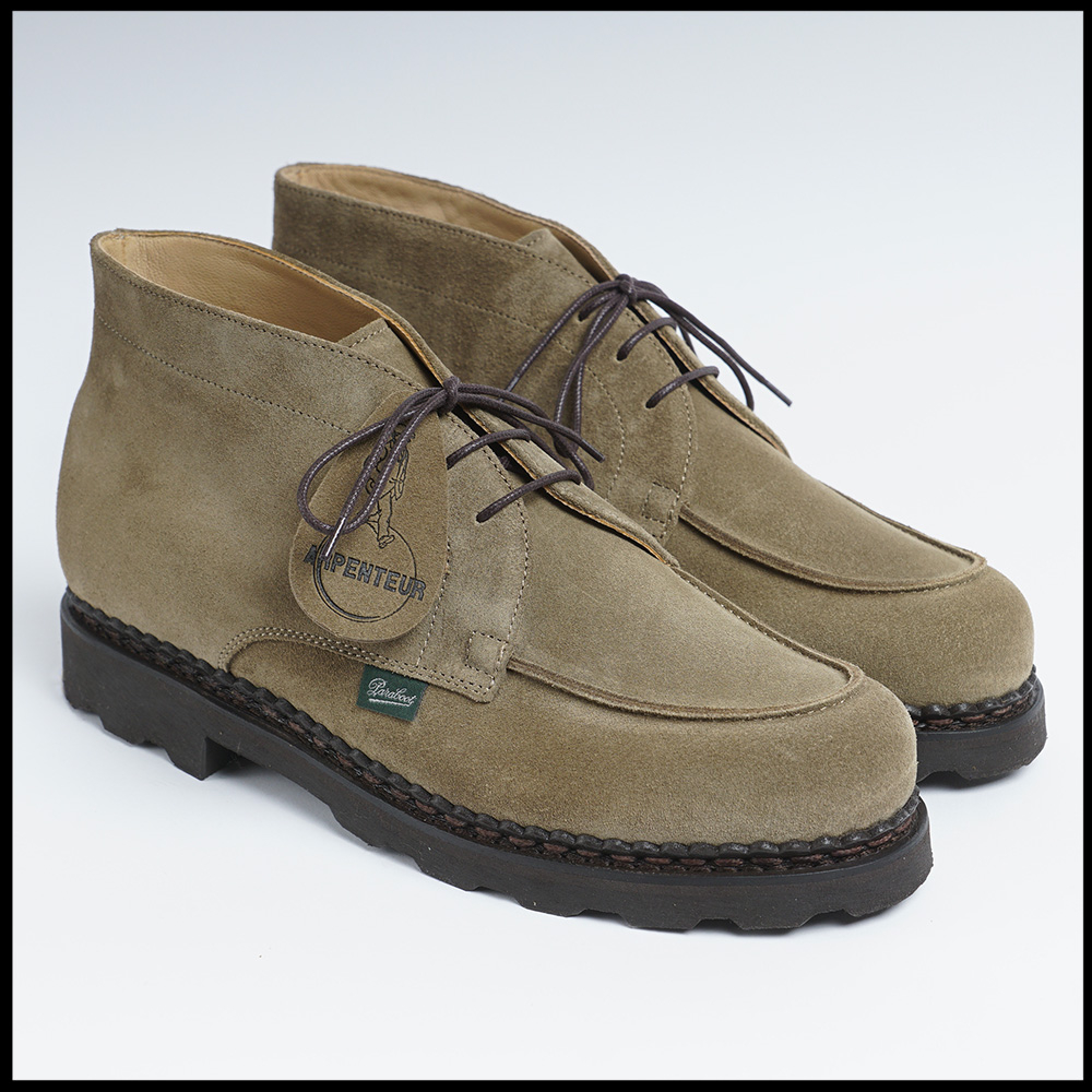 CHUKKA shoes in Army color by Arpenteur