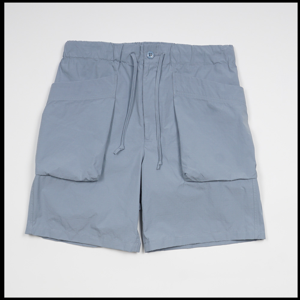 CARGO Shorts in Saxe blue color by Arpenteur
