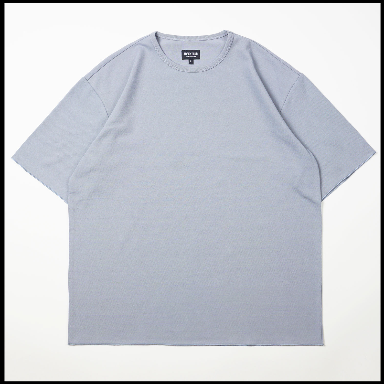 Pontus t-shirt in Saxe blue color by Arpenteur