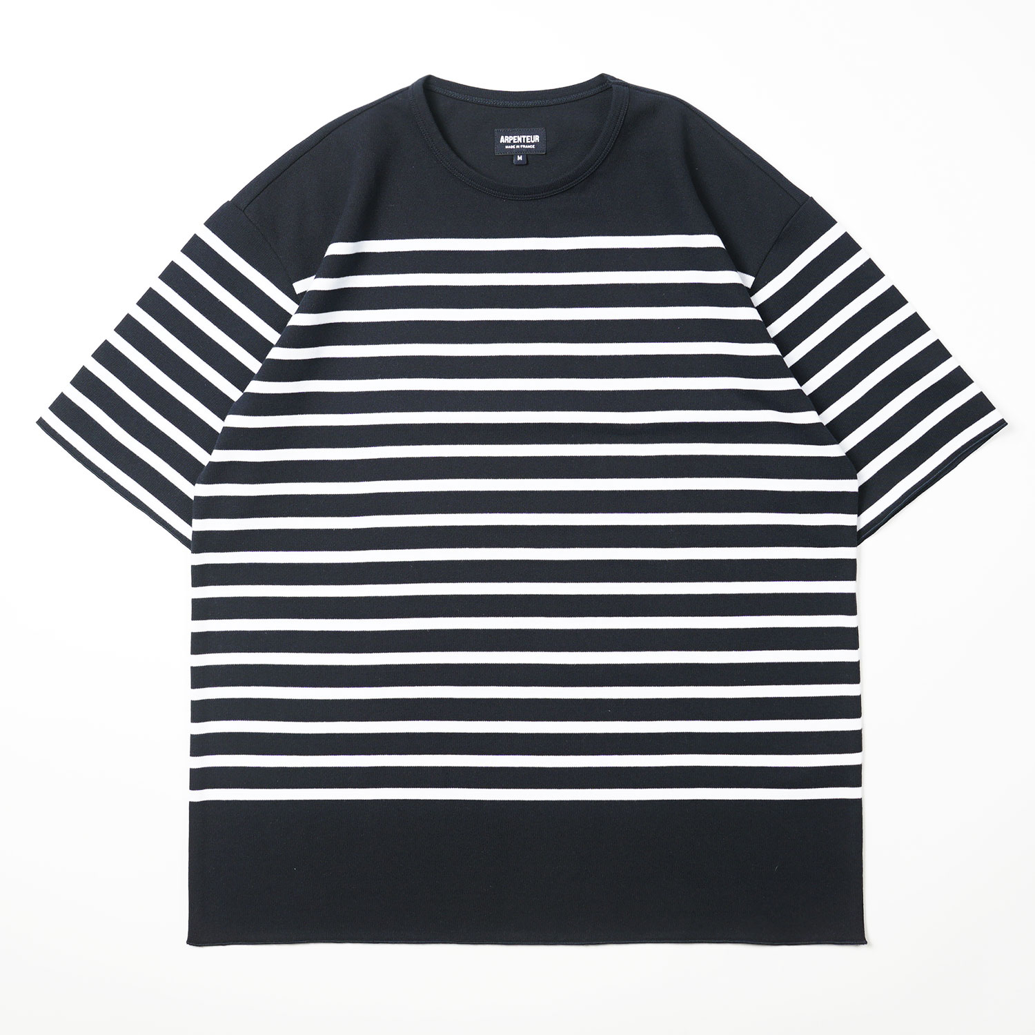 Pontus t-shirt in Navy White color by Arpenteur