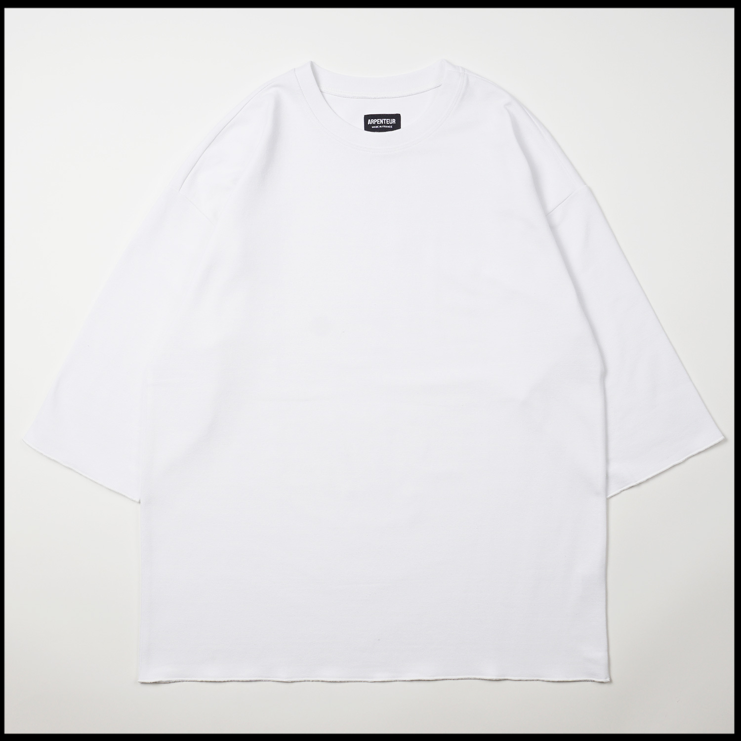 Marinière t-shirt in White color by Arpenteur