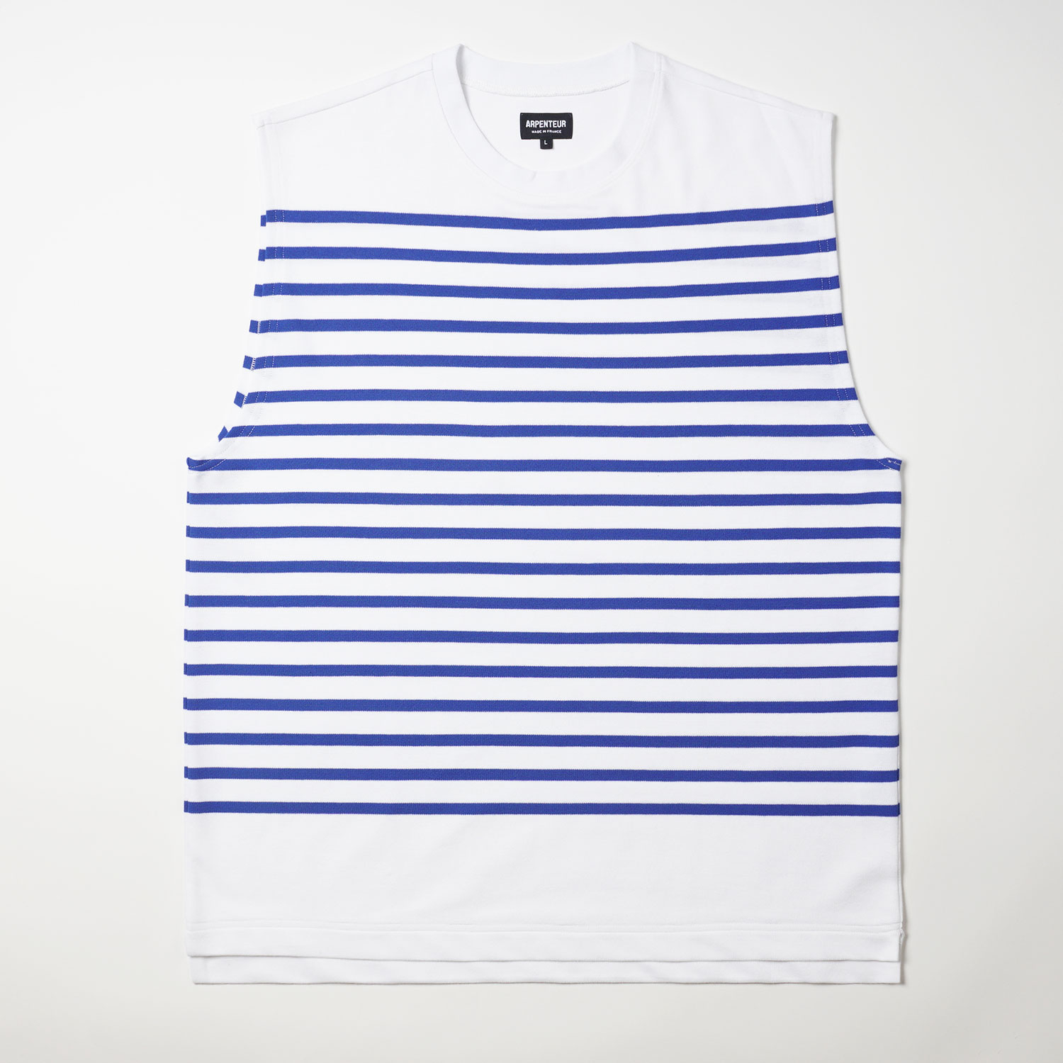 T-shirt Aria coloris Blanc Bleu roy par Arpenteur