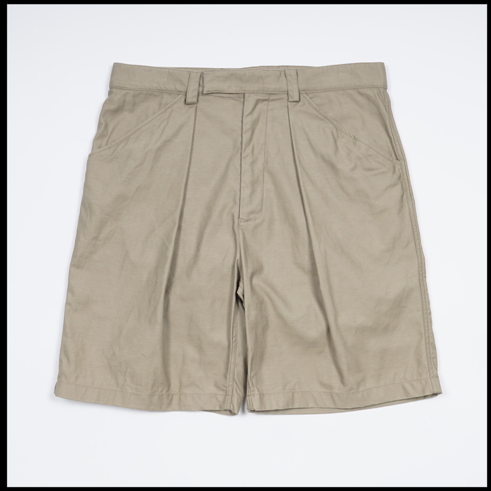CHINO shorts in Sand color by Arpenteur