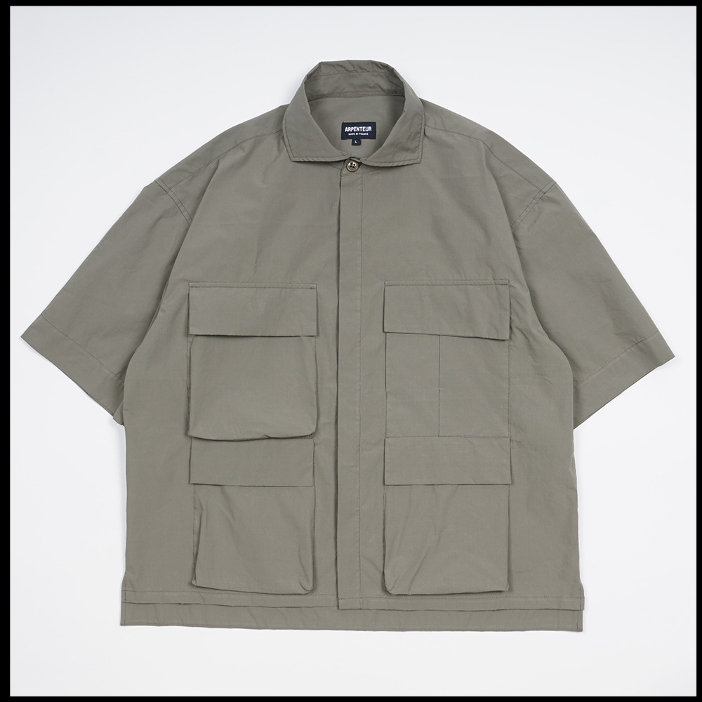 RATIO over-shirt in Olive color by Arpenteur