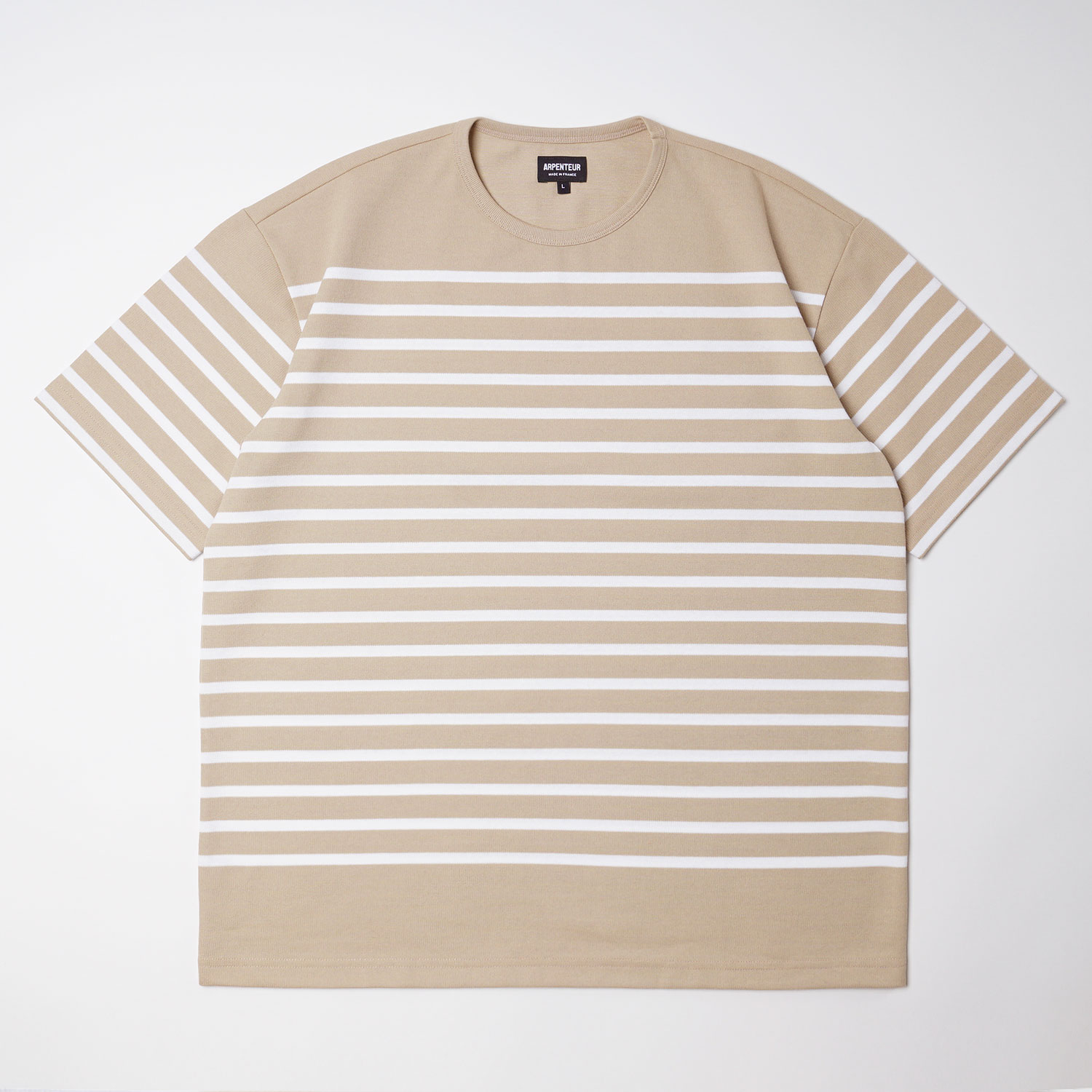 T-shirt RACHEL coloris Sable Blanc par Arpenteur