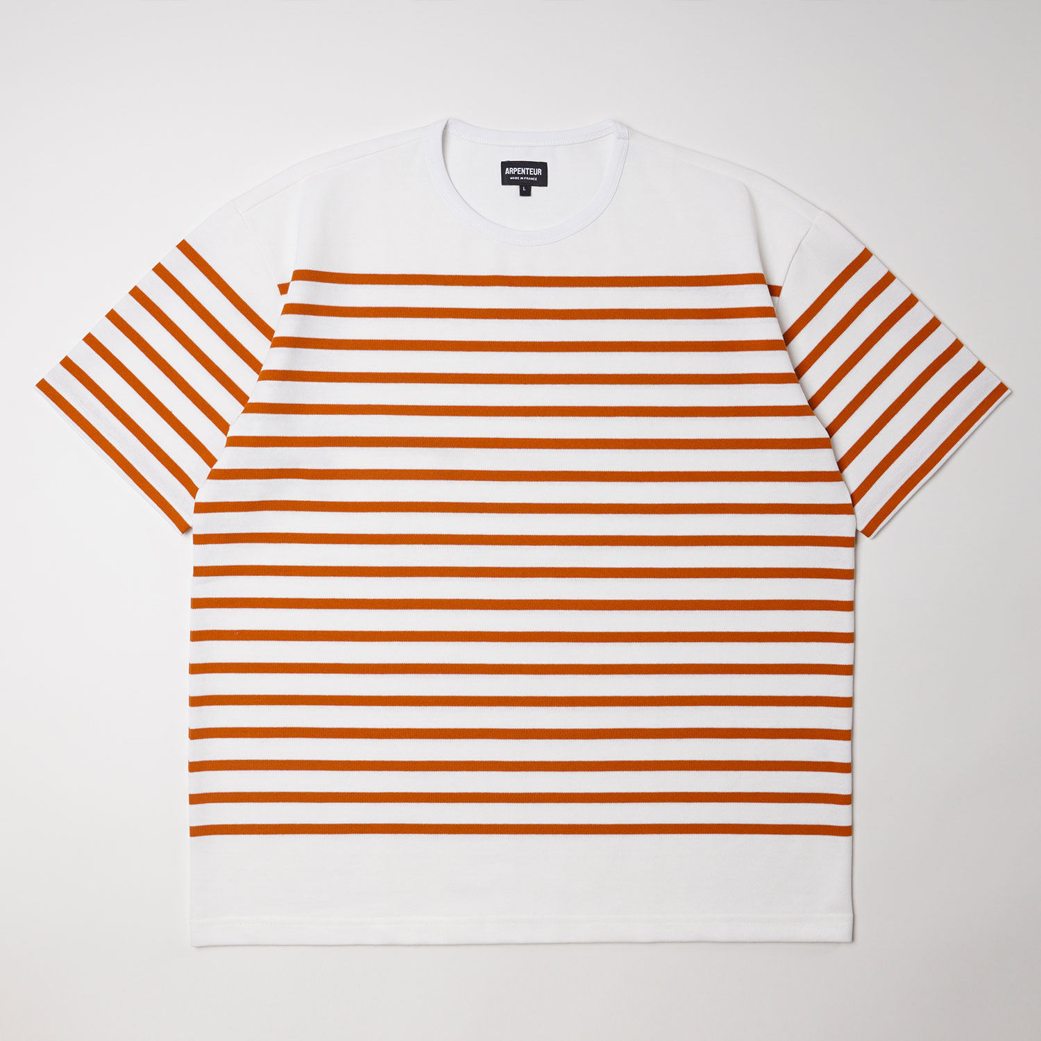 T-shirt RACHEL coloris Blanc Orange par Arpenteur