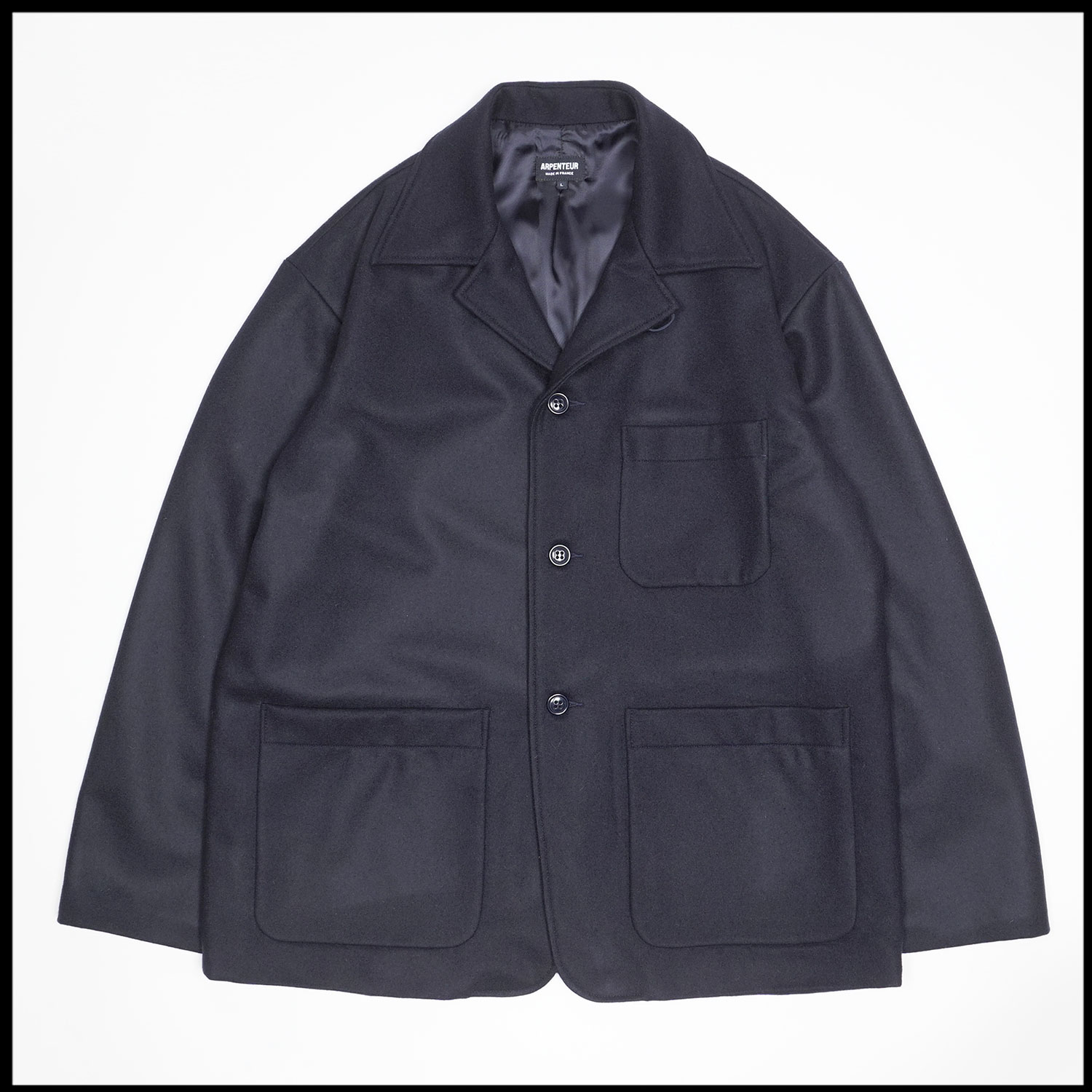 FOX Jacket in Midnight blue color by Arpenteur