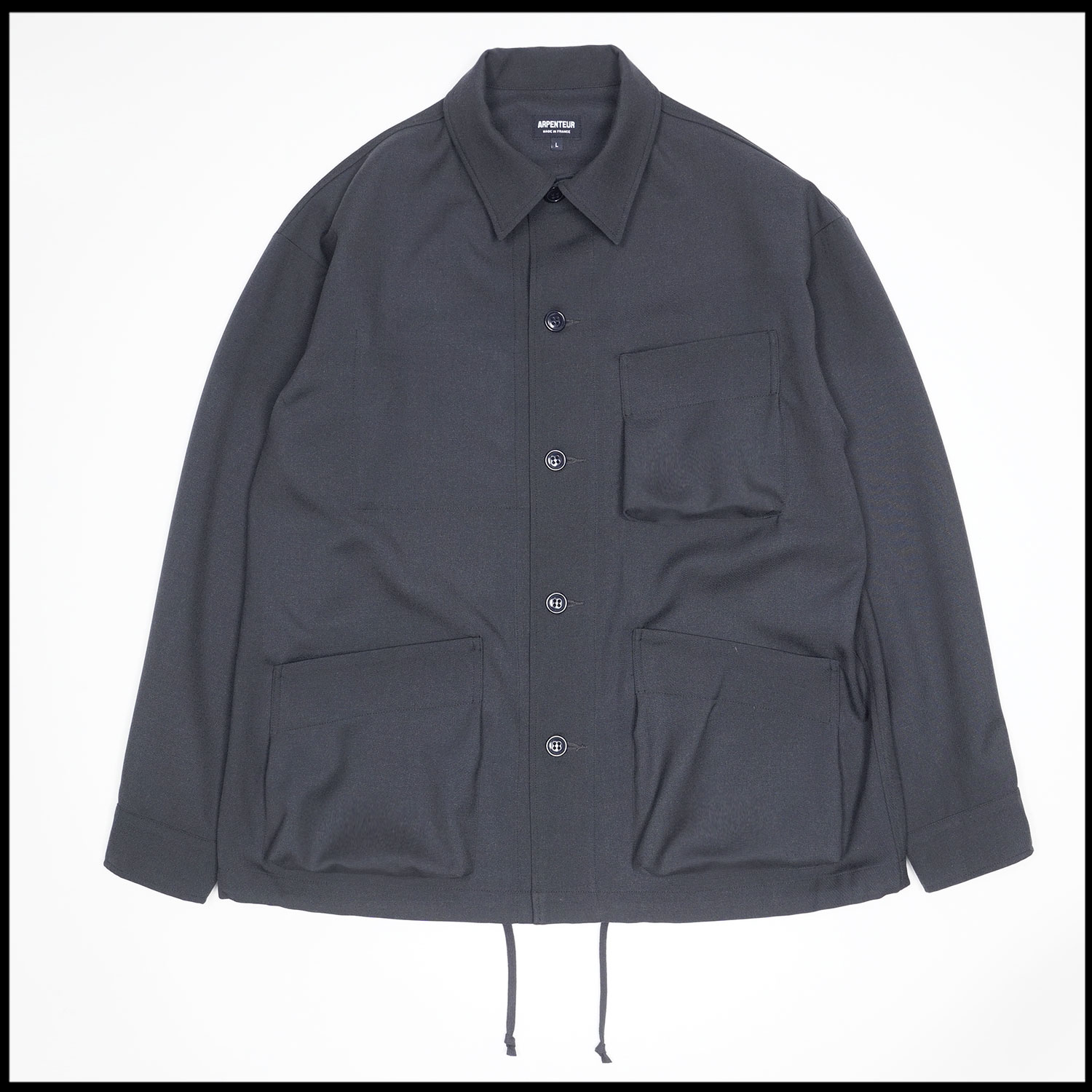 NIVA jacket in Midnight blue color by Arpenteur