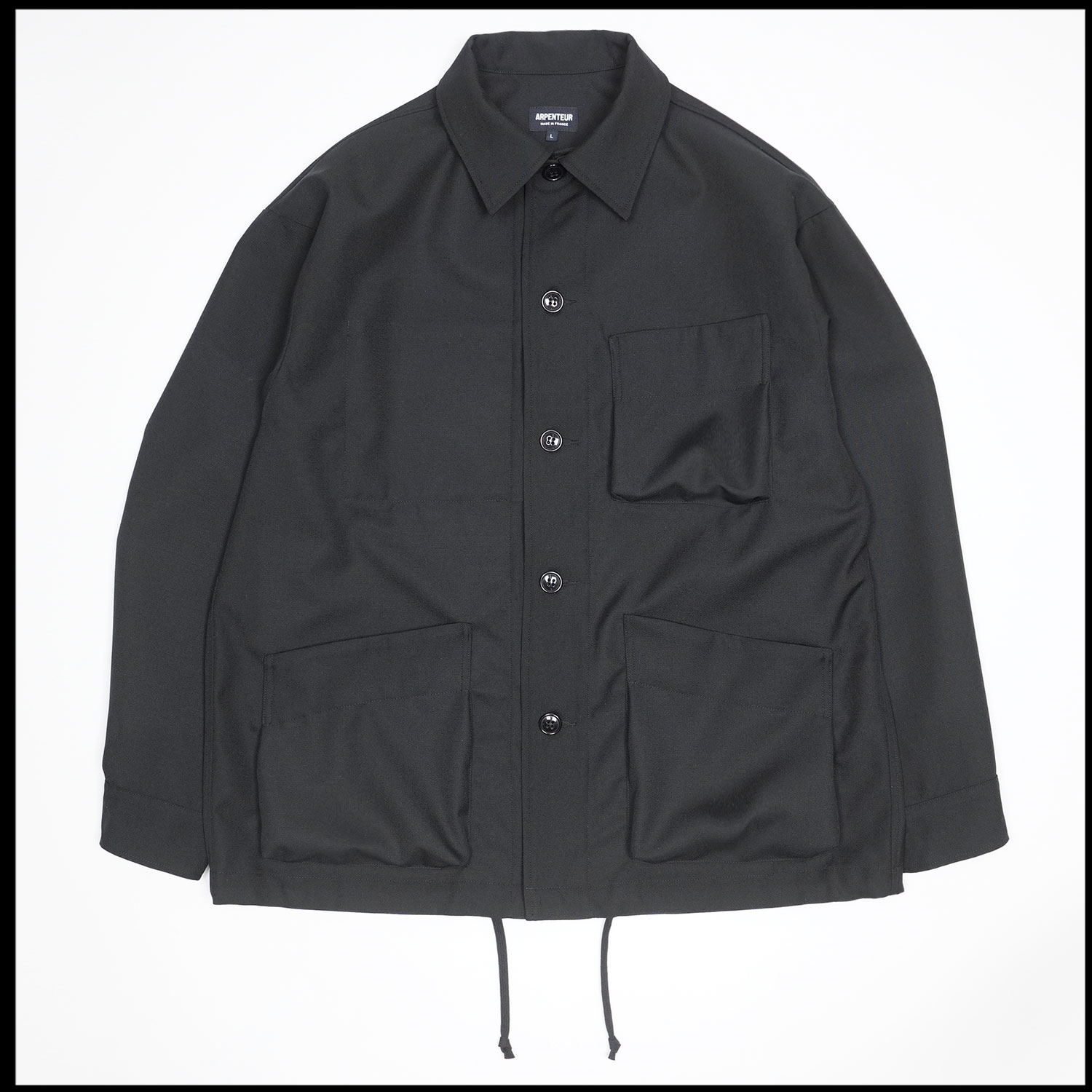 NIVA jacket in Black color by Arpenteur