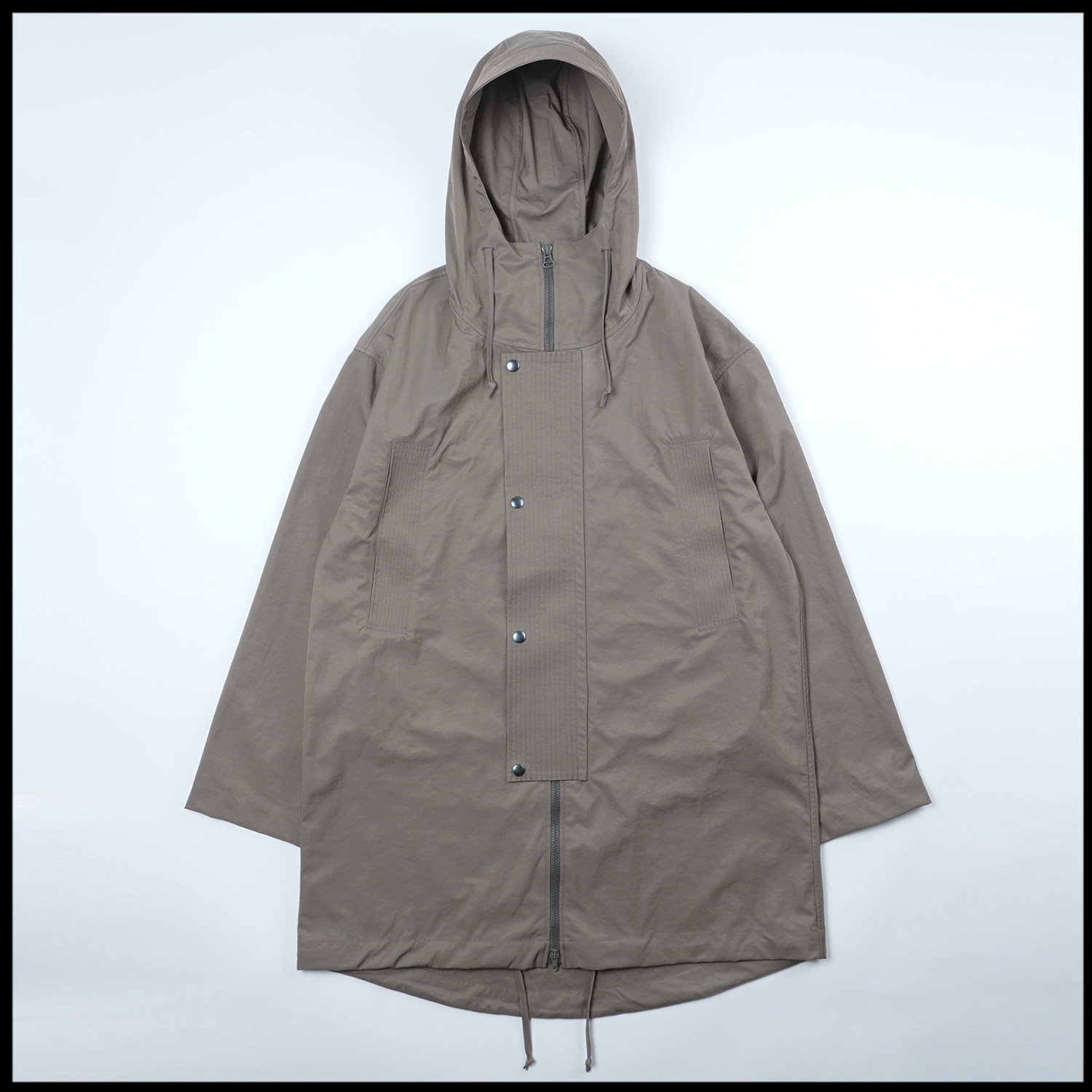 ACTIVE COAT in Warm grey color by Arpenteur