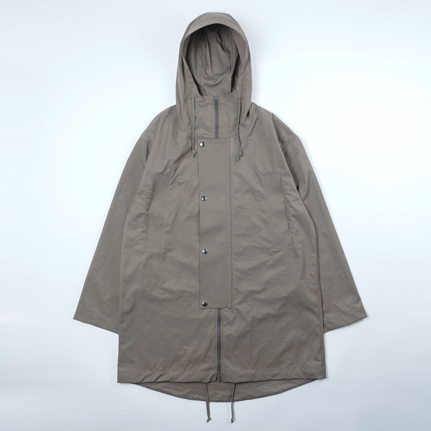 ACTIVE COAT in Warm grey color by Arpenteur