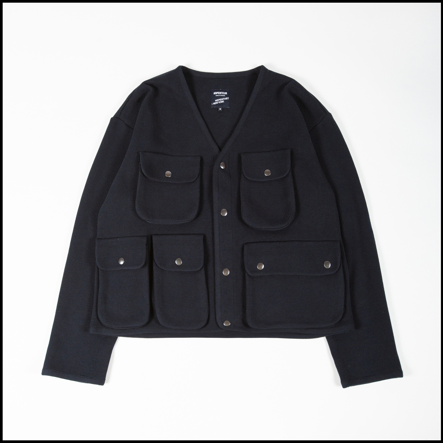 Utility Knit jacket par Arpenteur pour Nepenthes New York coloris Bleu nuit
