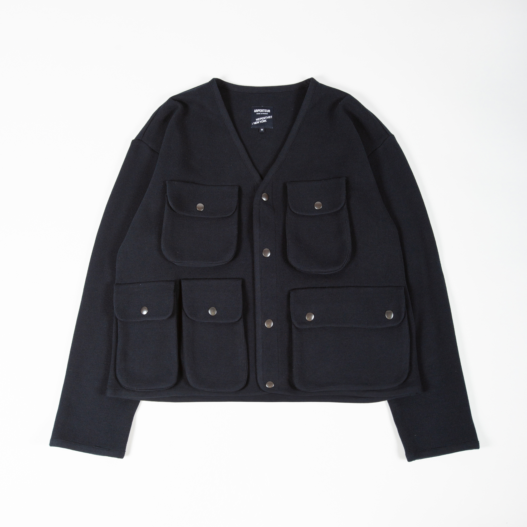 Utility Knit jacket par Arpenteur pour Nepenthes New York coloris Bleu nuit