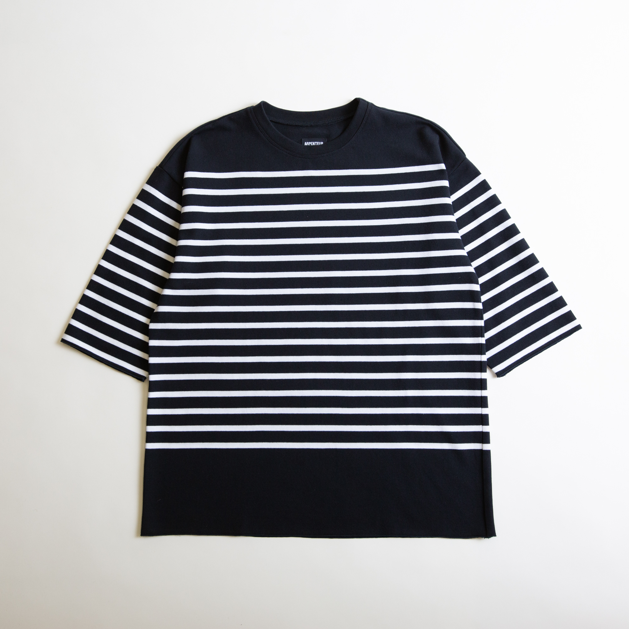 Marinière coloris Bleu nuit / Blanc par Arpenteur