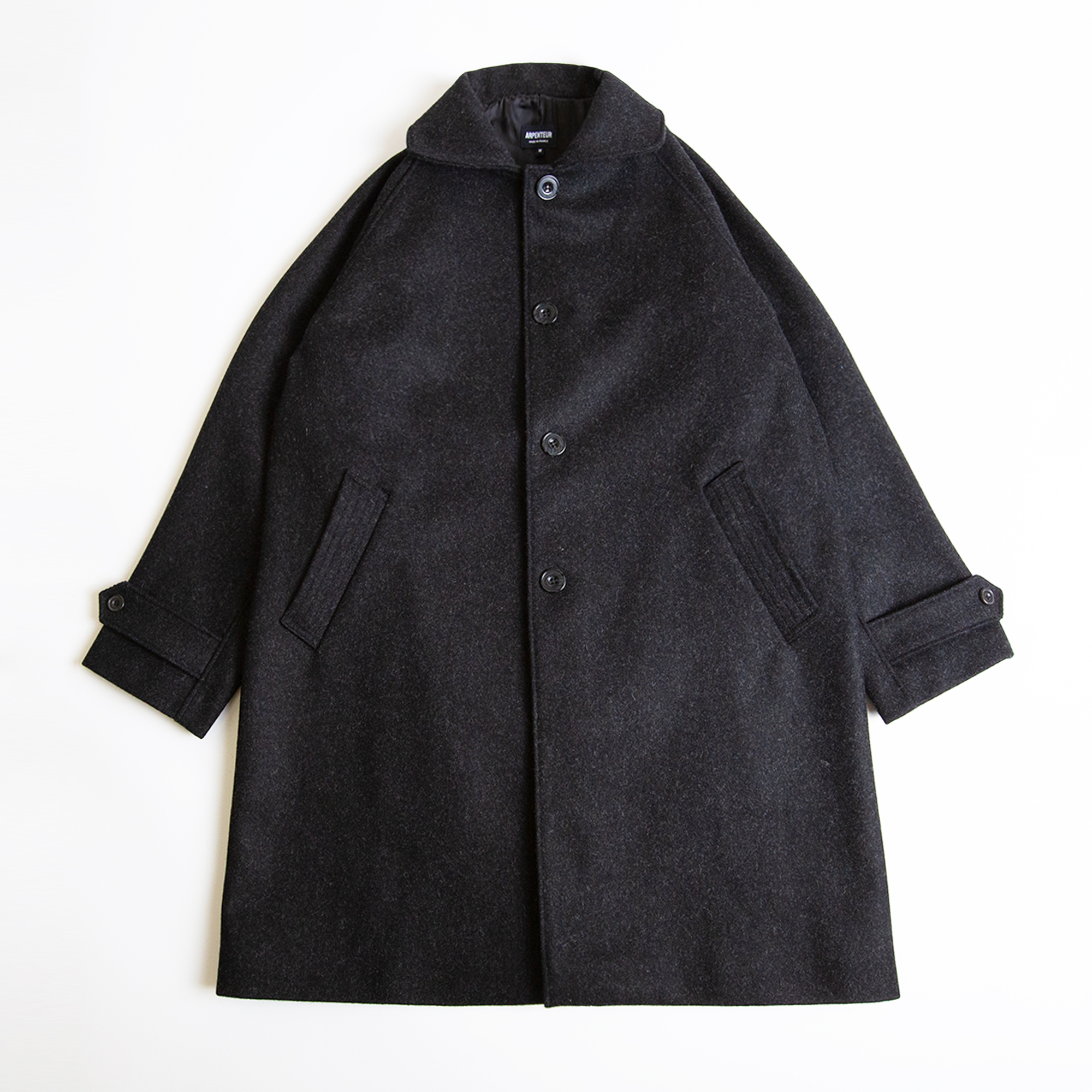 Manteau UTILE coloris Anthracite par Arpenteur