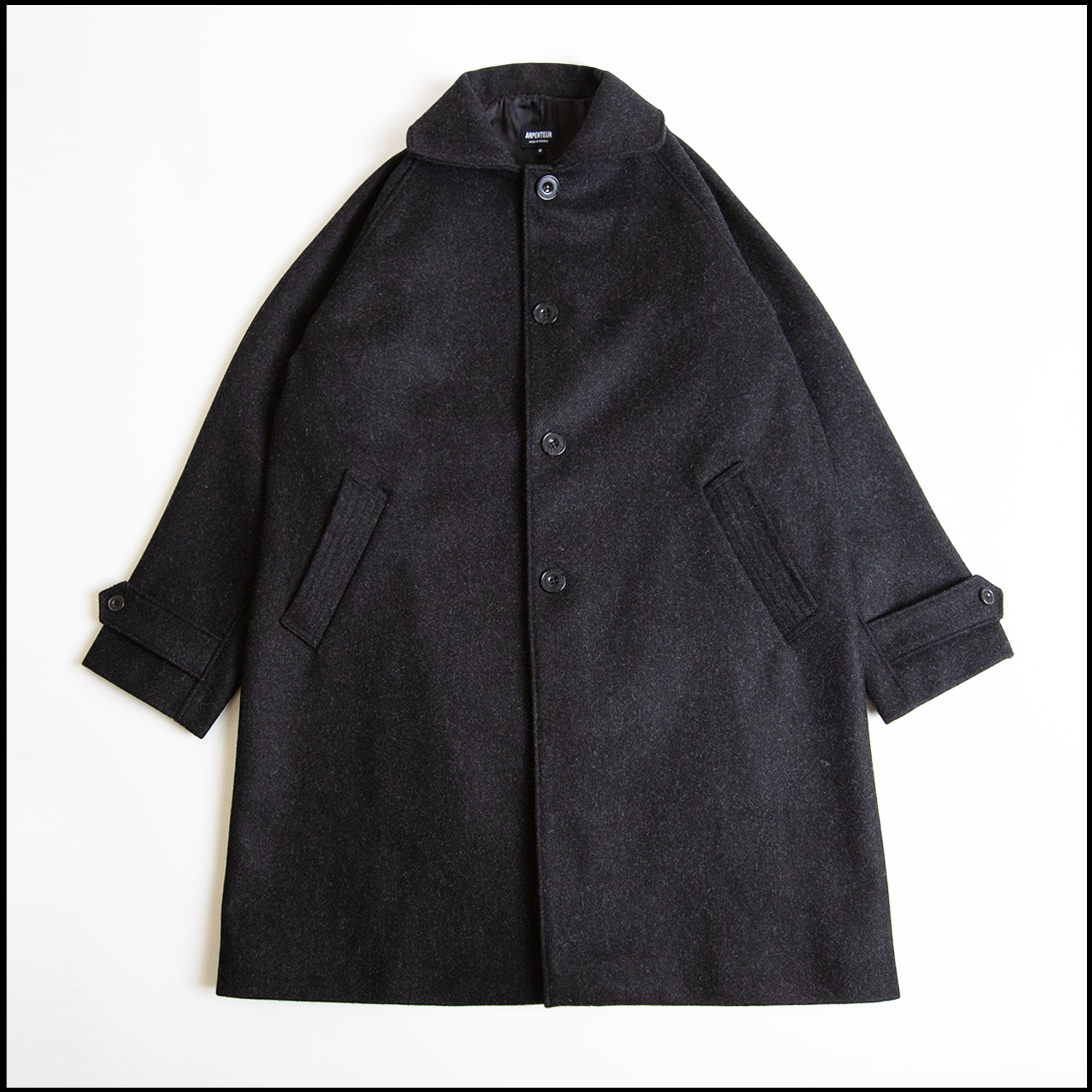 Manteau UTILE coloris Anthracite par Arpenteur