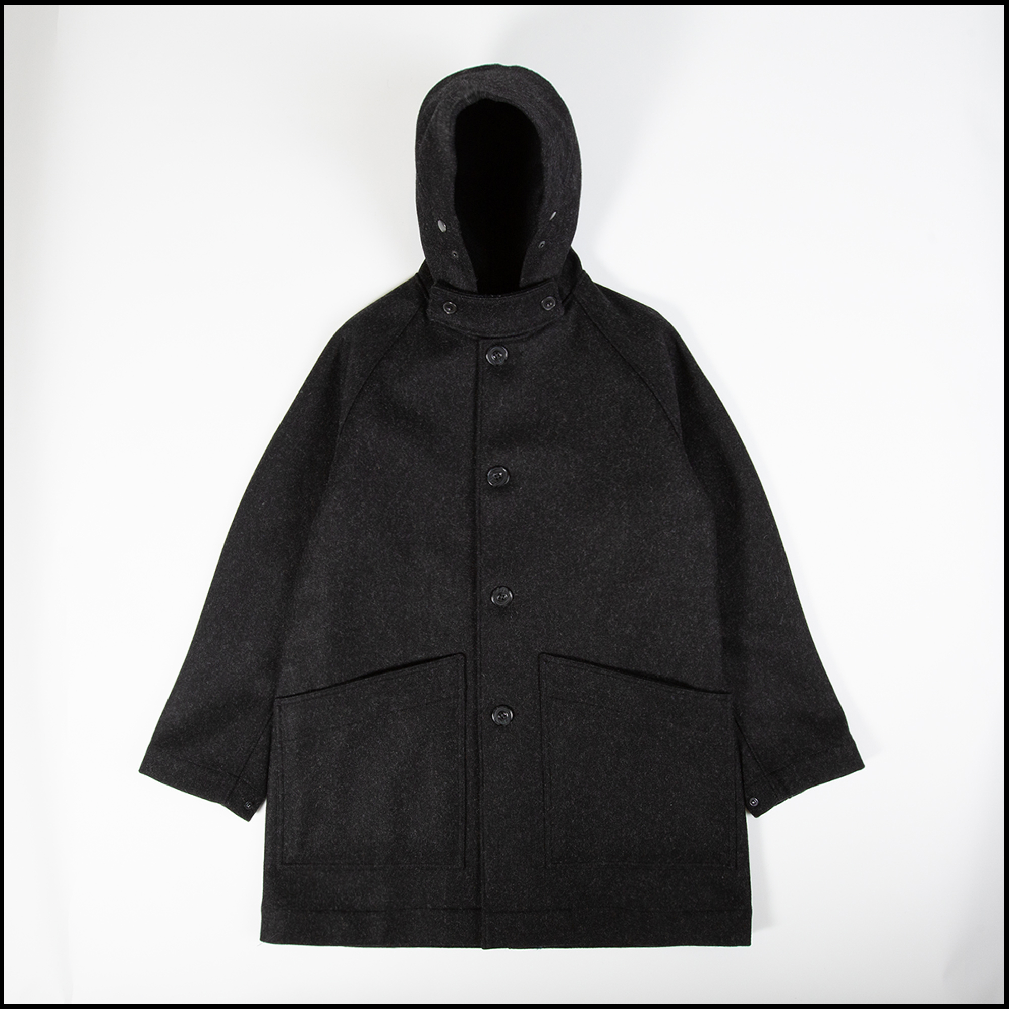 MANTEau MEVI coloris ANTHRACITE par Arpenteur