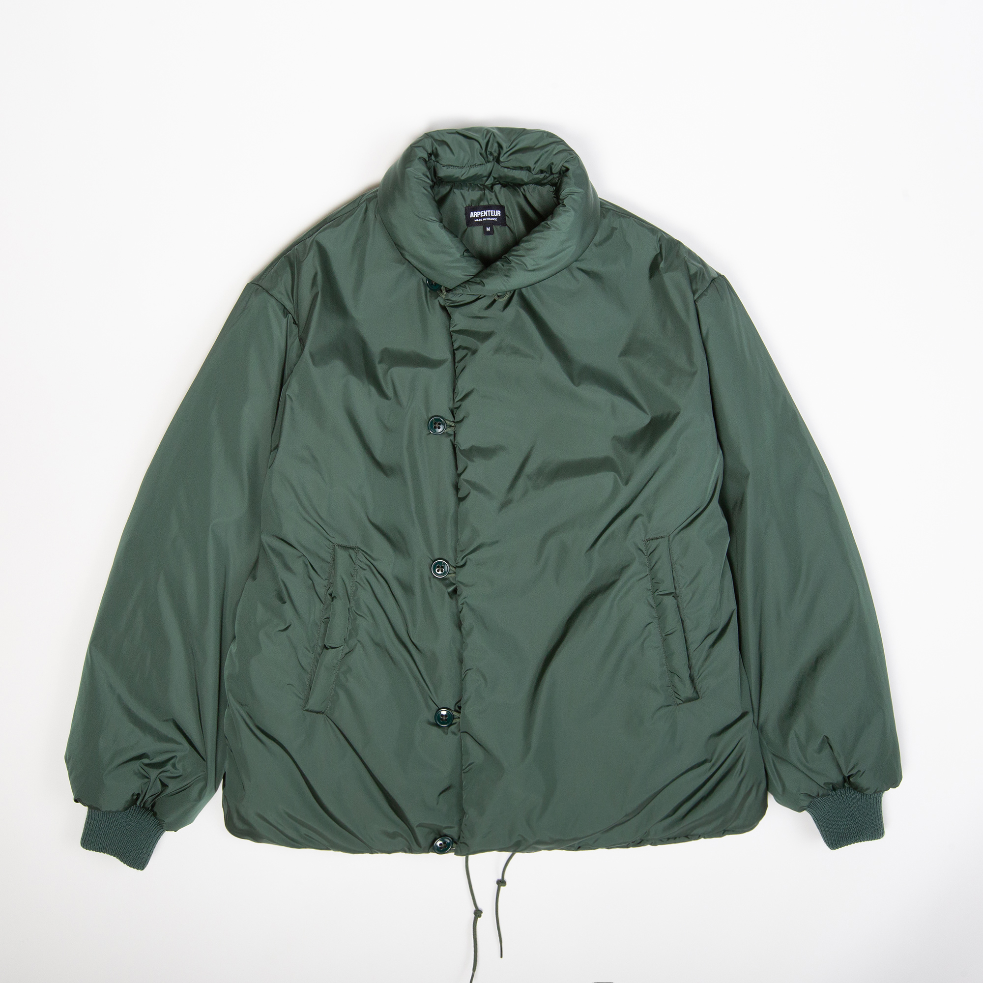 LOFT JACKET IN EMERALD COLOR BY ARPENTEUR