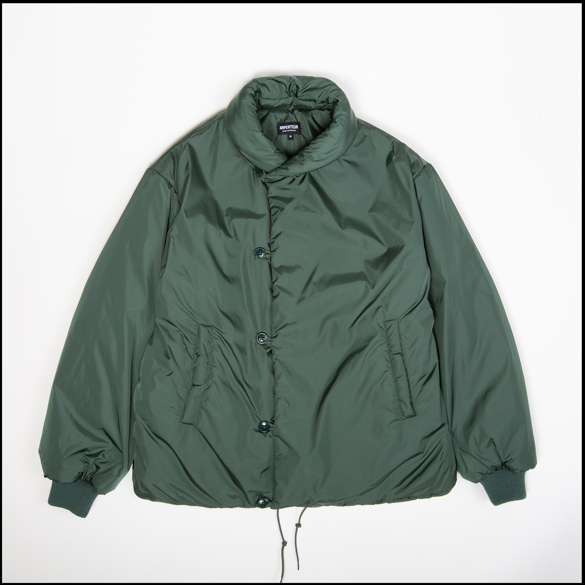 LOFT JACKET IN EMERALD COLOR BY ARPENTEUR