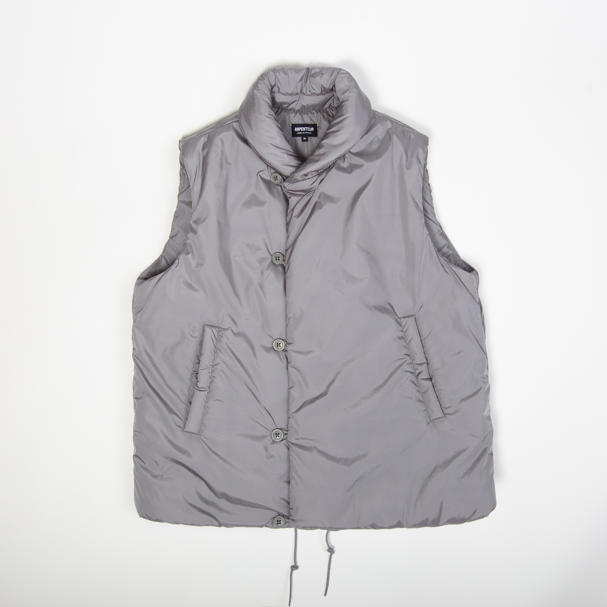 LOFT VEST IN CONCRETE COLOR BY ARPENTEUR