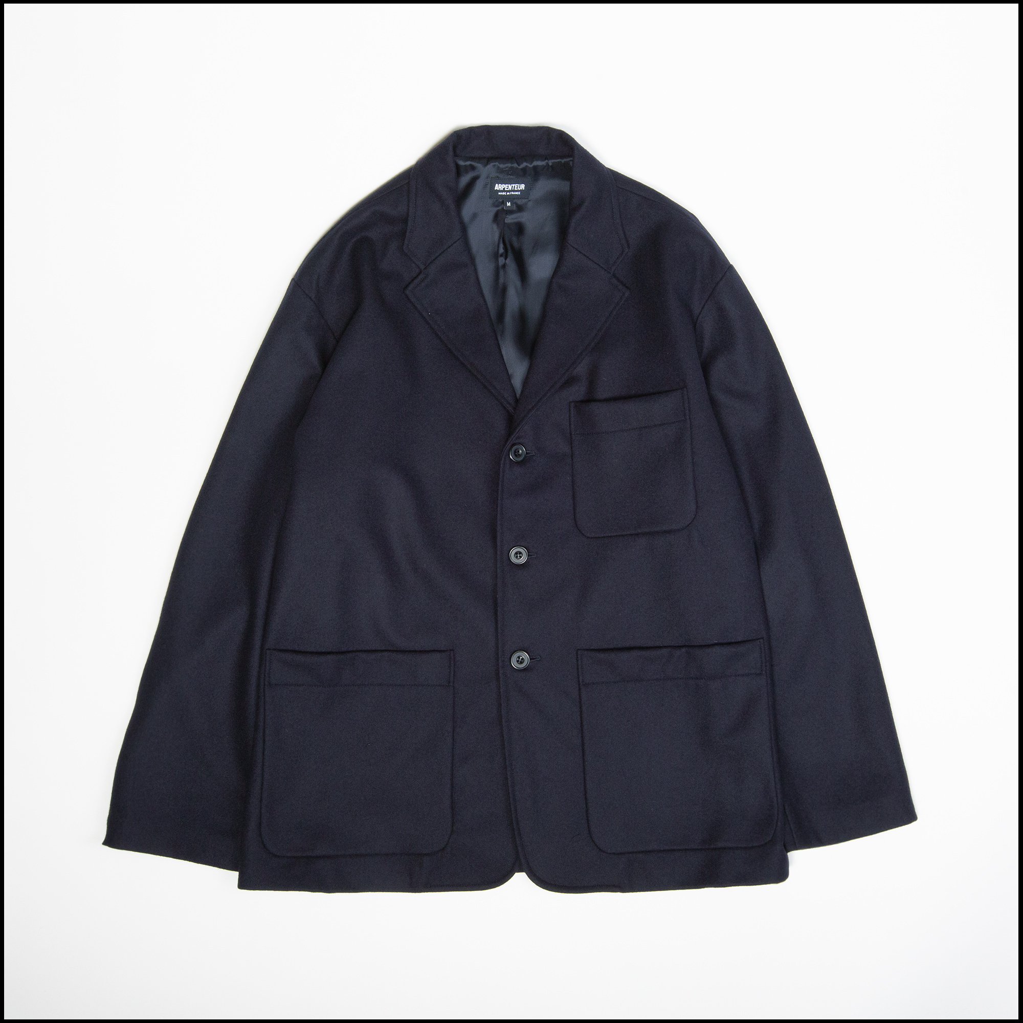 VESTE FOX J coloris MARINE par Arpenteur