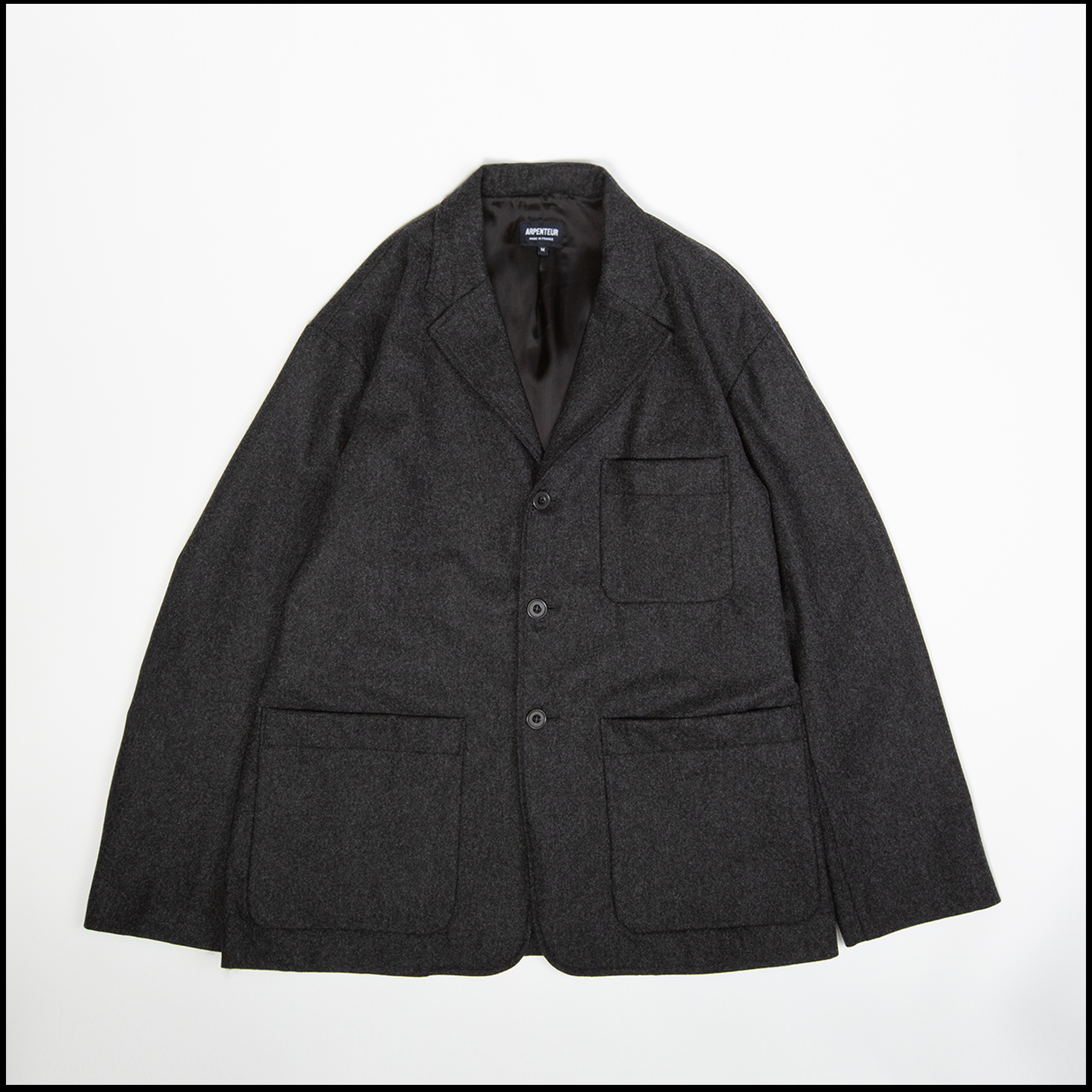 FOX Jacket in Charcoal color by Arpenteur